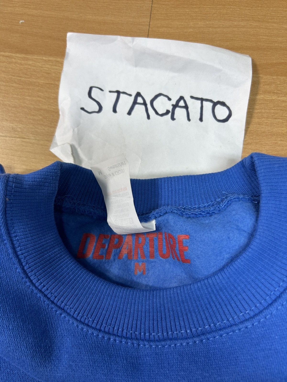 Other × Vintage Departure Monaco Crewneck Blue Medium Size US M / EU 48-50 / 2 - 3 Thumbnail