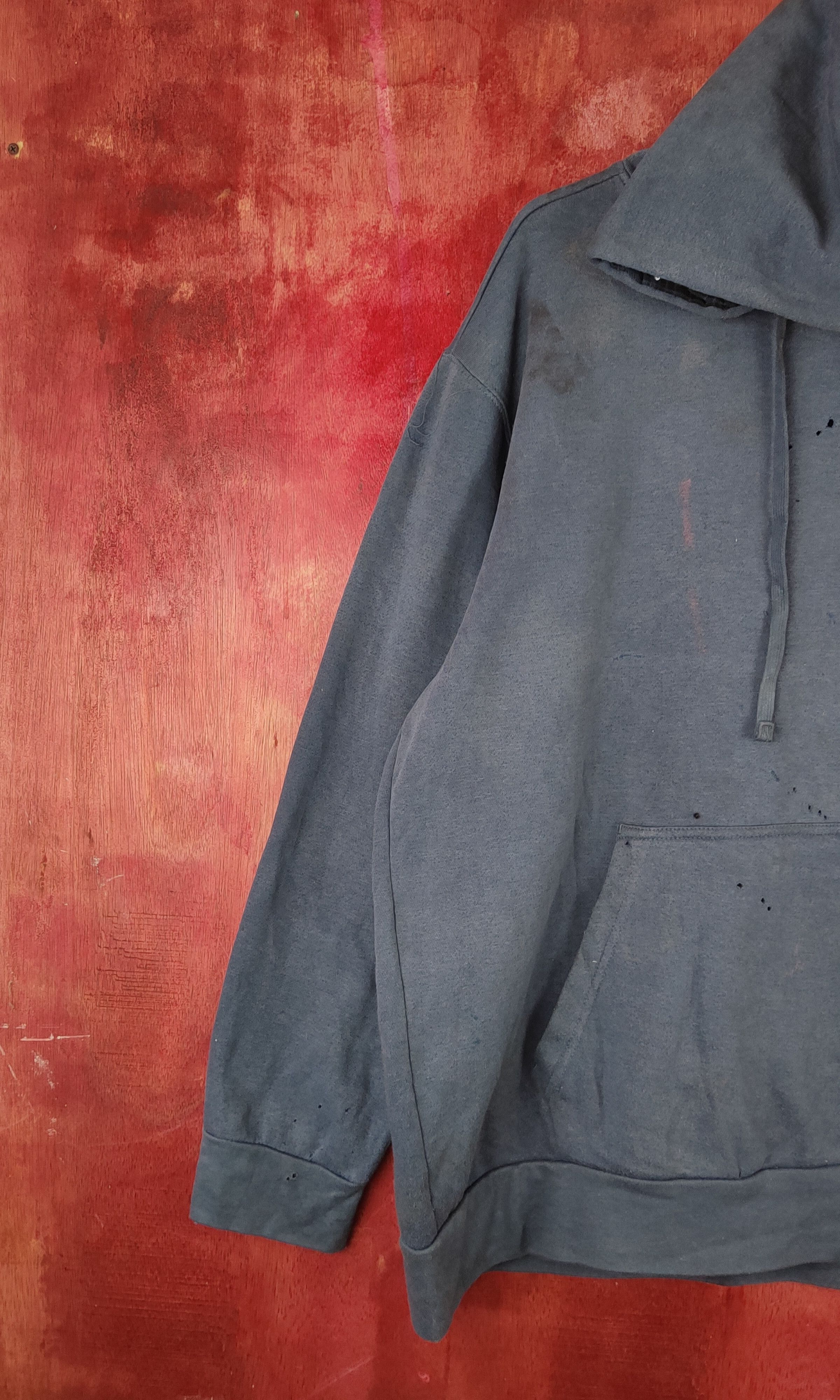 Dickies Dickies vtg Faded ripped distressed Hoodie Sweatshirts#S1866 Size US XL / EU 56 / 4 - 7 Thumbnail