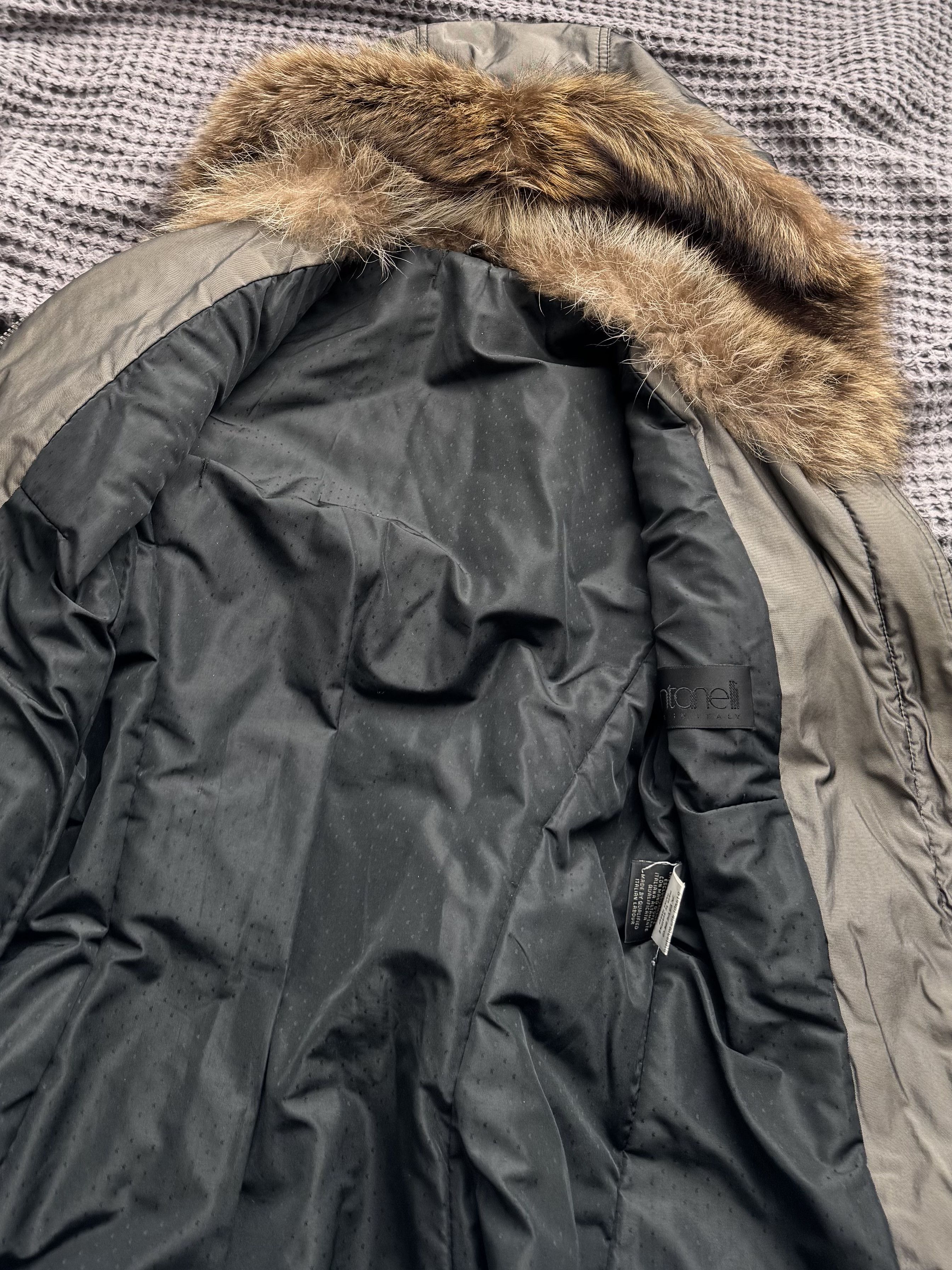 Vintage Vintage Jacket Real Fur Trim Belted Zip Brown Coat Size M / US 6-8 / IT 42-44 - 12 Thumbnail