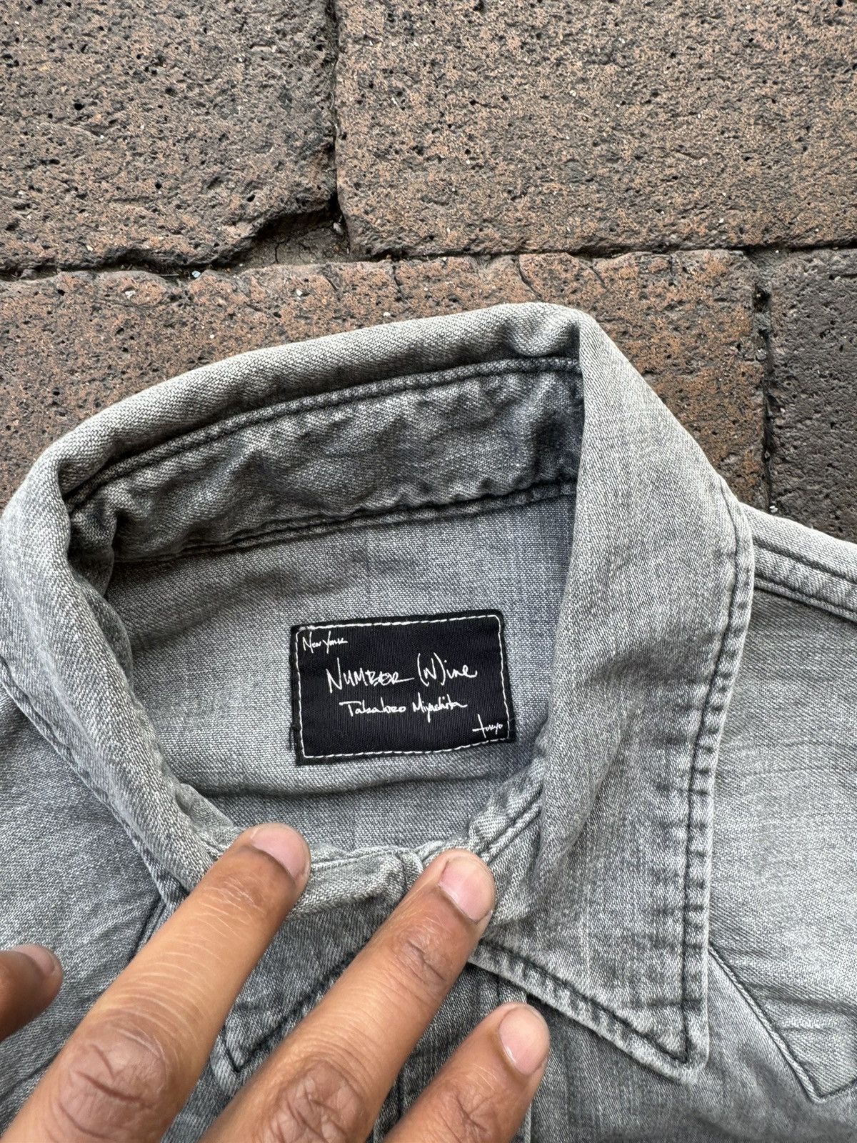 Number (N)ine Number (N)ine 2005 The High Streets Button Up Size US M / EU 48-50 / 2 - 5 Thumbnail