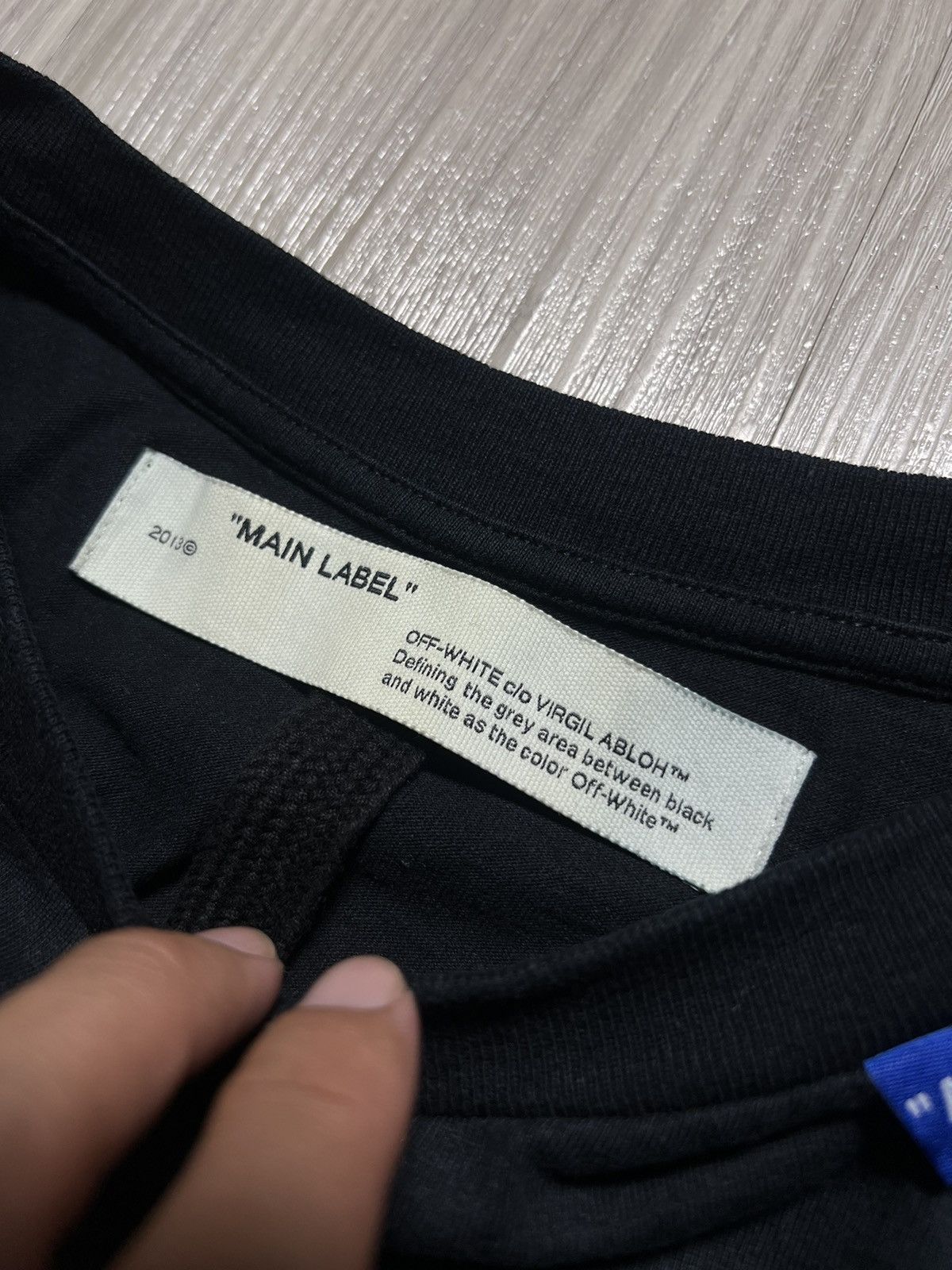 Off-White Off-White 3M Double Layered Unfinished Tee Size US L / EU 52-54 / 3 - 4 Thumbnail