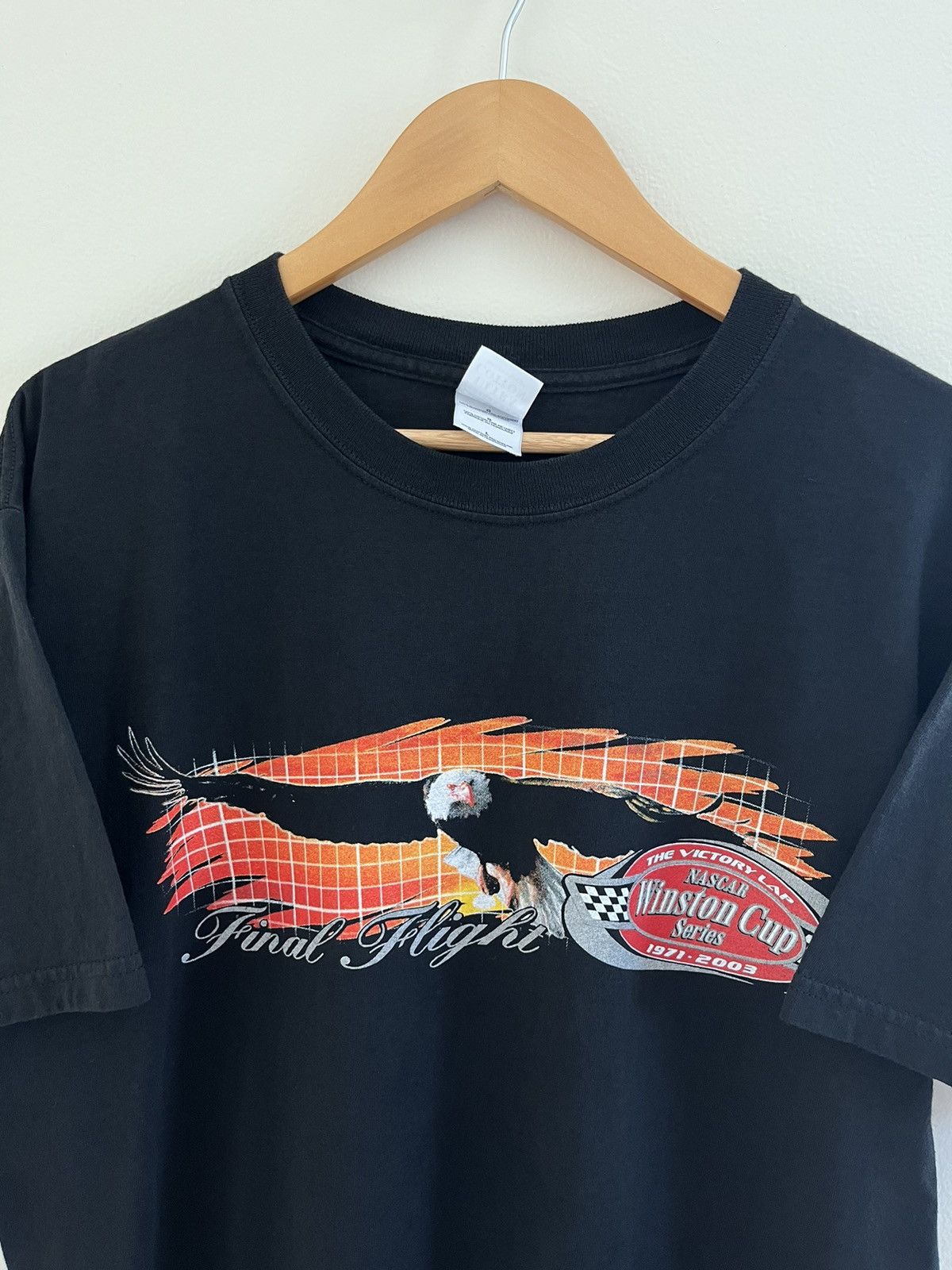 NASCAR Vintage 2003 Nascar Winston Cup Series Final Flight T-Shirt Size US L / EU 52-54 / 3 - 1 Thumbnail