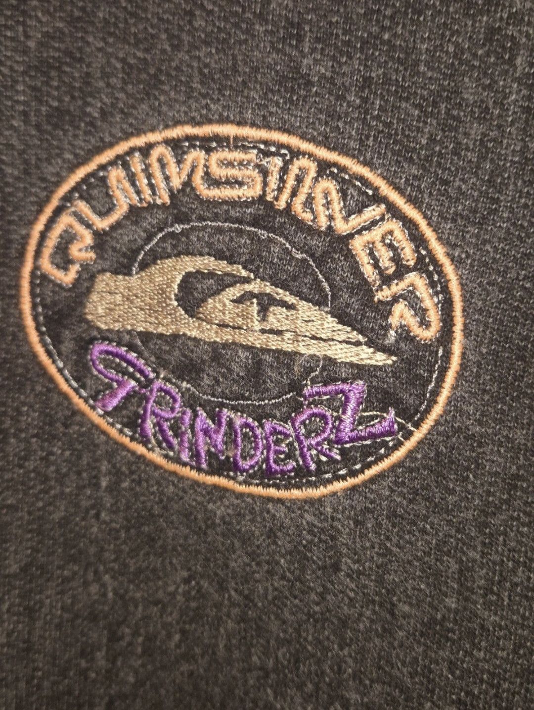 Quiksilver Quiksilver Rare 1988 Grinderz Medium Sweater. Acid Wash. Size US M / EU 48-50 / 2 - 3 Thumbnail