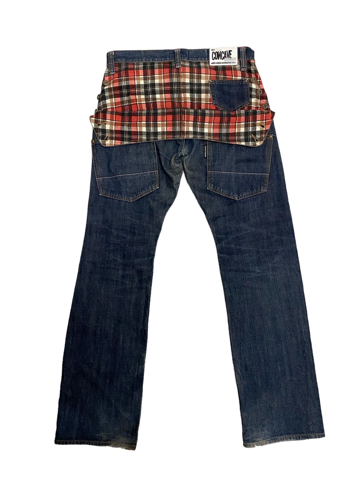 Japanese Brand × Vintage Offer‼️Vintage CNCV Concave Attempt Japanese Denim Jeans Size US 33 - 2 Thumbnail