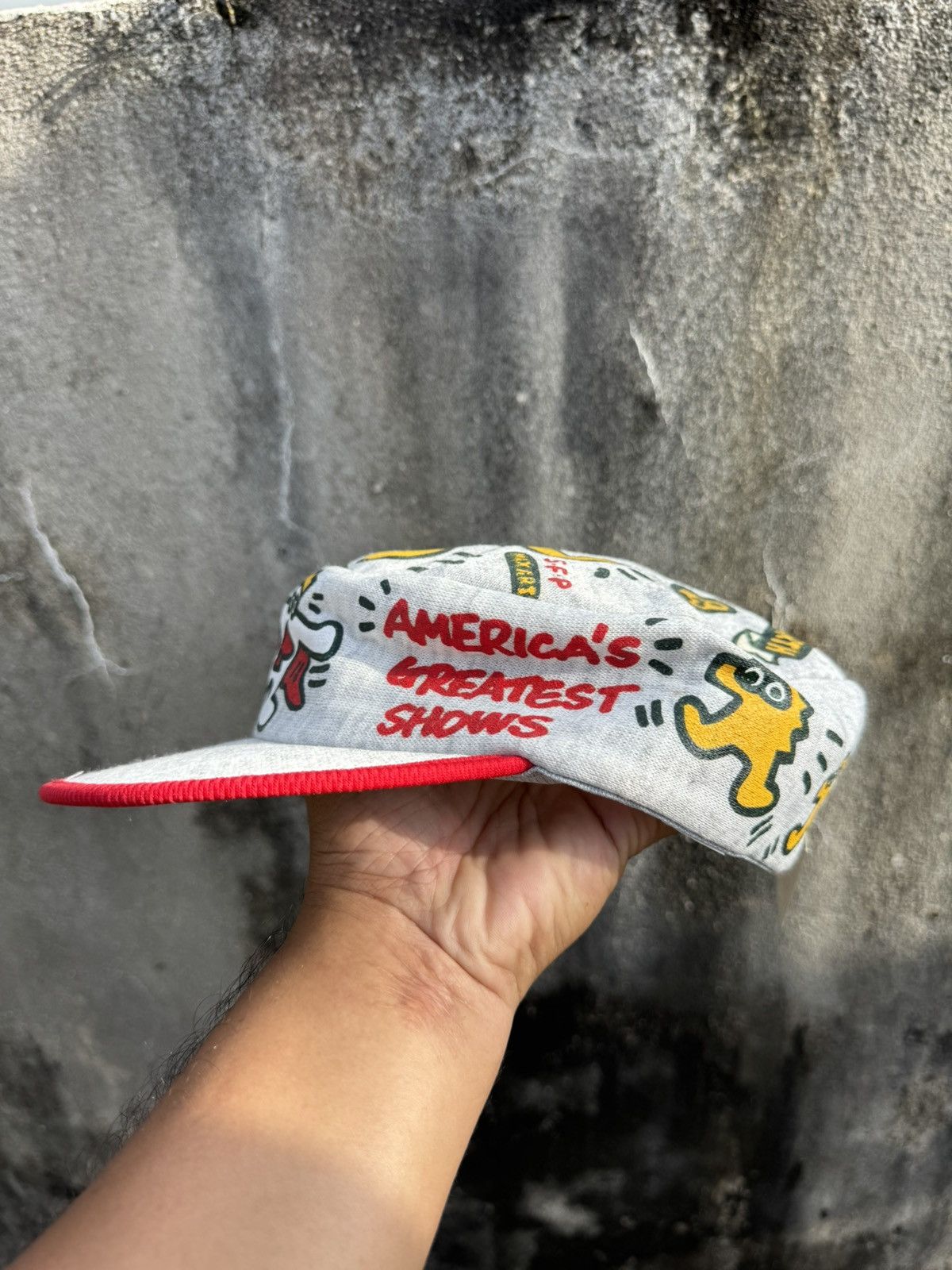 Keith Haring Keith Haring Hat Cap Gray America Greates show Size ONE SIZE - 1 Thumbnail