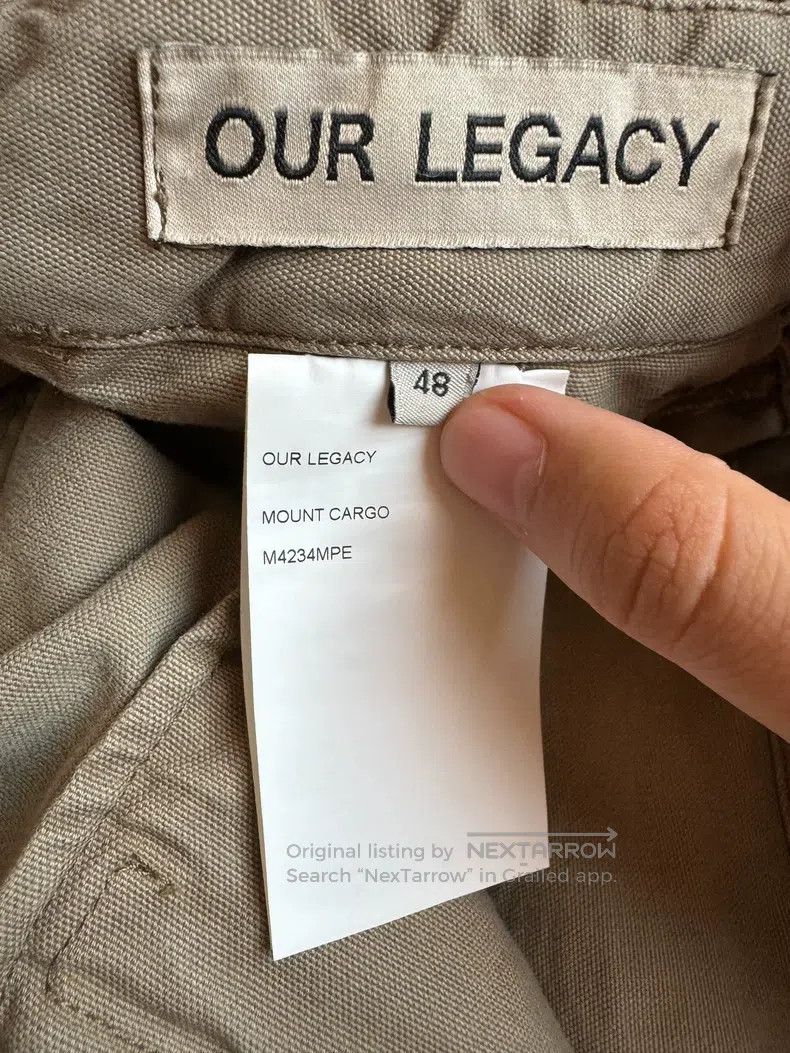 Our Legacy Our Legacy Long-sleeve sweater, plaid scarf Size US 32 / EU 48 - 3 Thumbnail