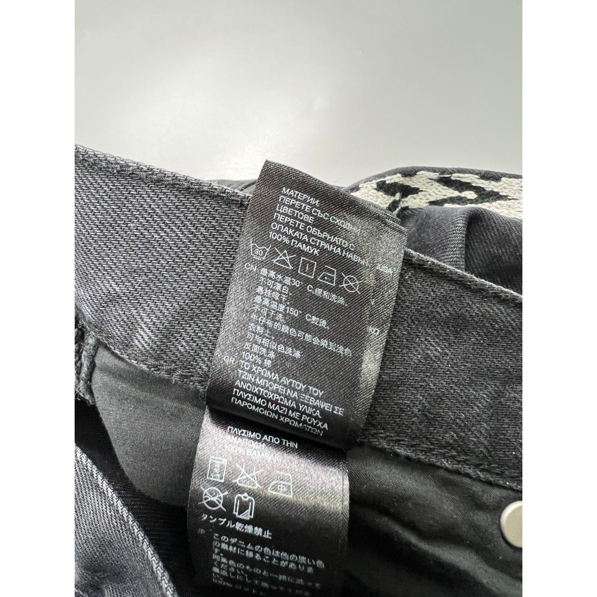 H&M × Isabel Marant Isabel Marant For H&M Black Denim Jeans Pants (Y0980) Size US 31 - 9 Thumbnail