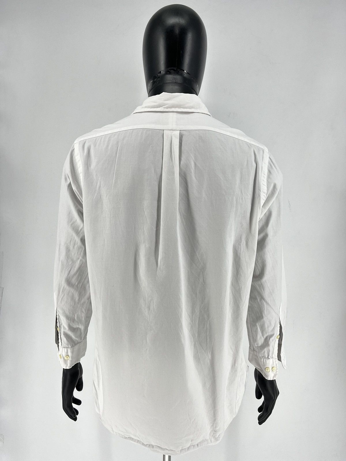 Polo Ralph Lauren × Ralph Lauren × Vintage Vintage White Shirt Polo Ralph Lauren Size XL Rare Size US XL / EU 56 / 4 - 8 Thumbnail