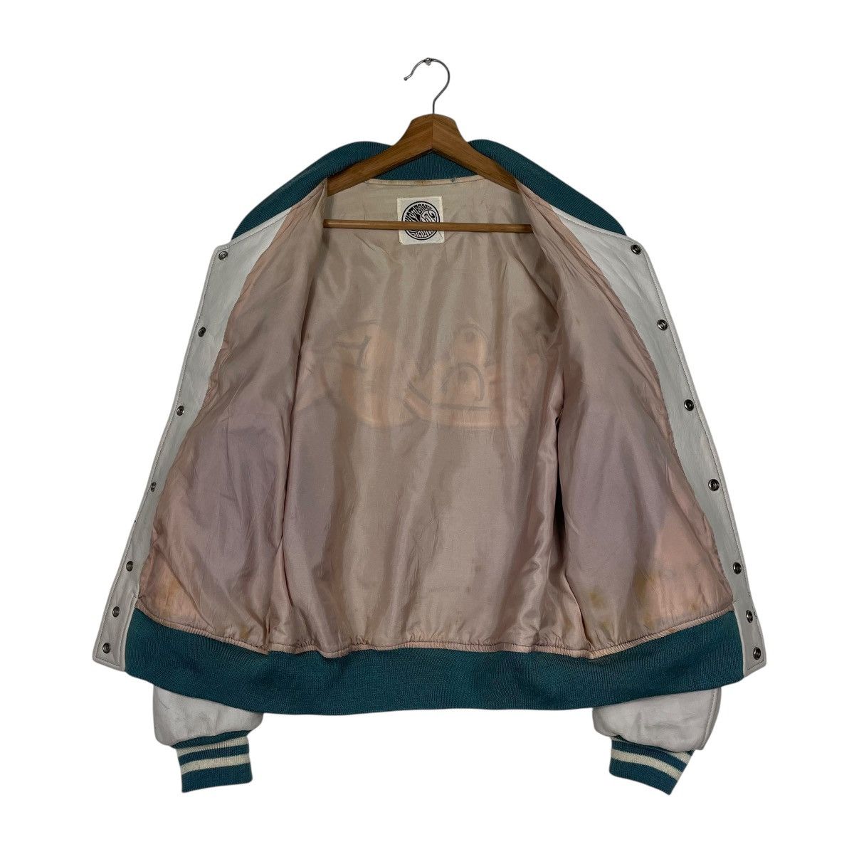 Hysteric Glamour Vtg Hysteric Glamour Leather Varsity Jacket Size US M / EU 48-50 / 2 - 11 Thumbnail