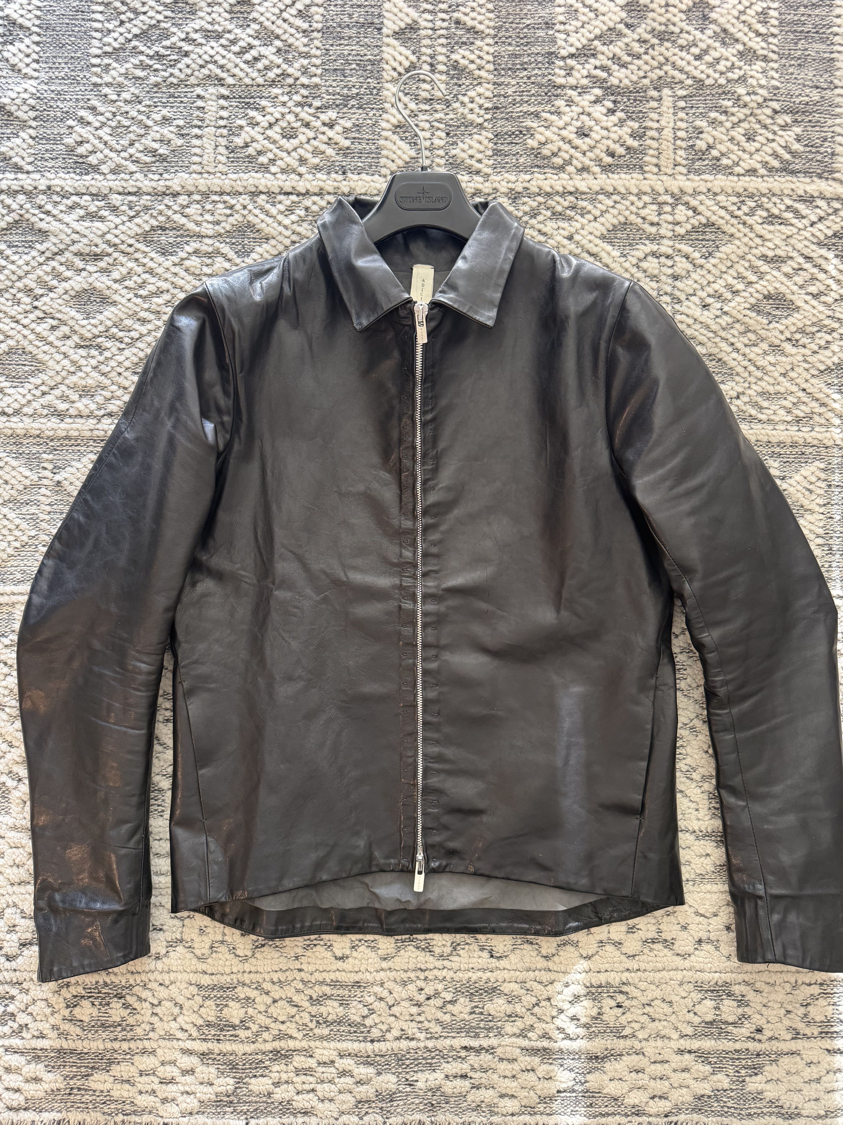 Adiciannoveventitre / A1923 K Leather Jacket