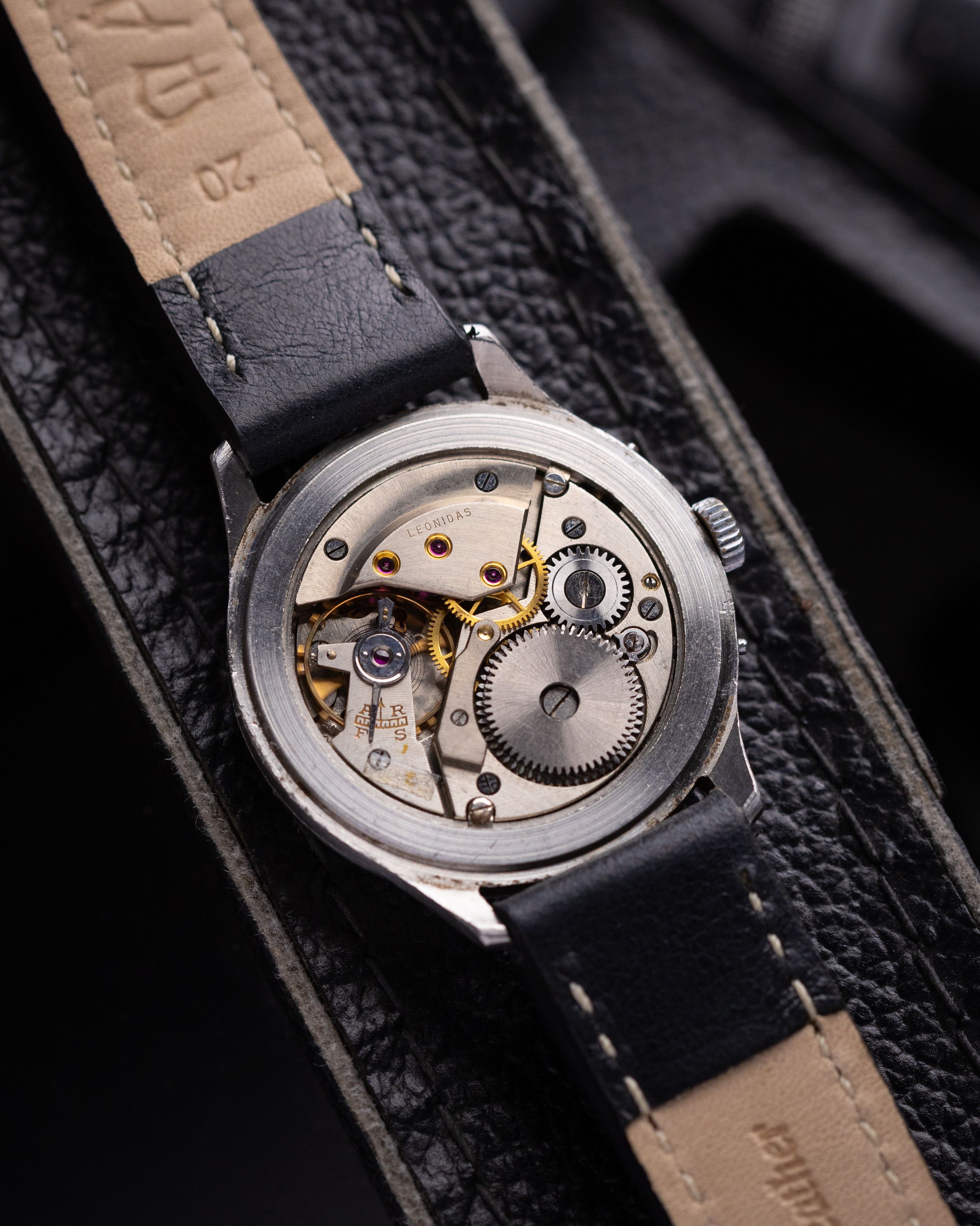 Other Leonidas Triple Calendar Chronograph watch, Oversize case Size 38 - 7 Thumbnail