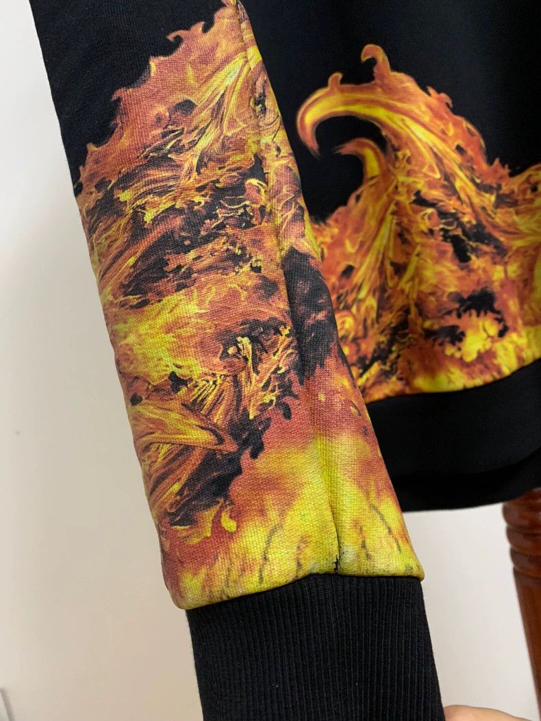 Givenchy Givenchy Flame Hem Hoodie 2506-Nextarrow Size US S / EU 44-46 / 1 - 5 Thumbnail