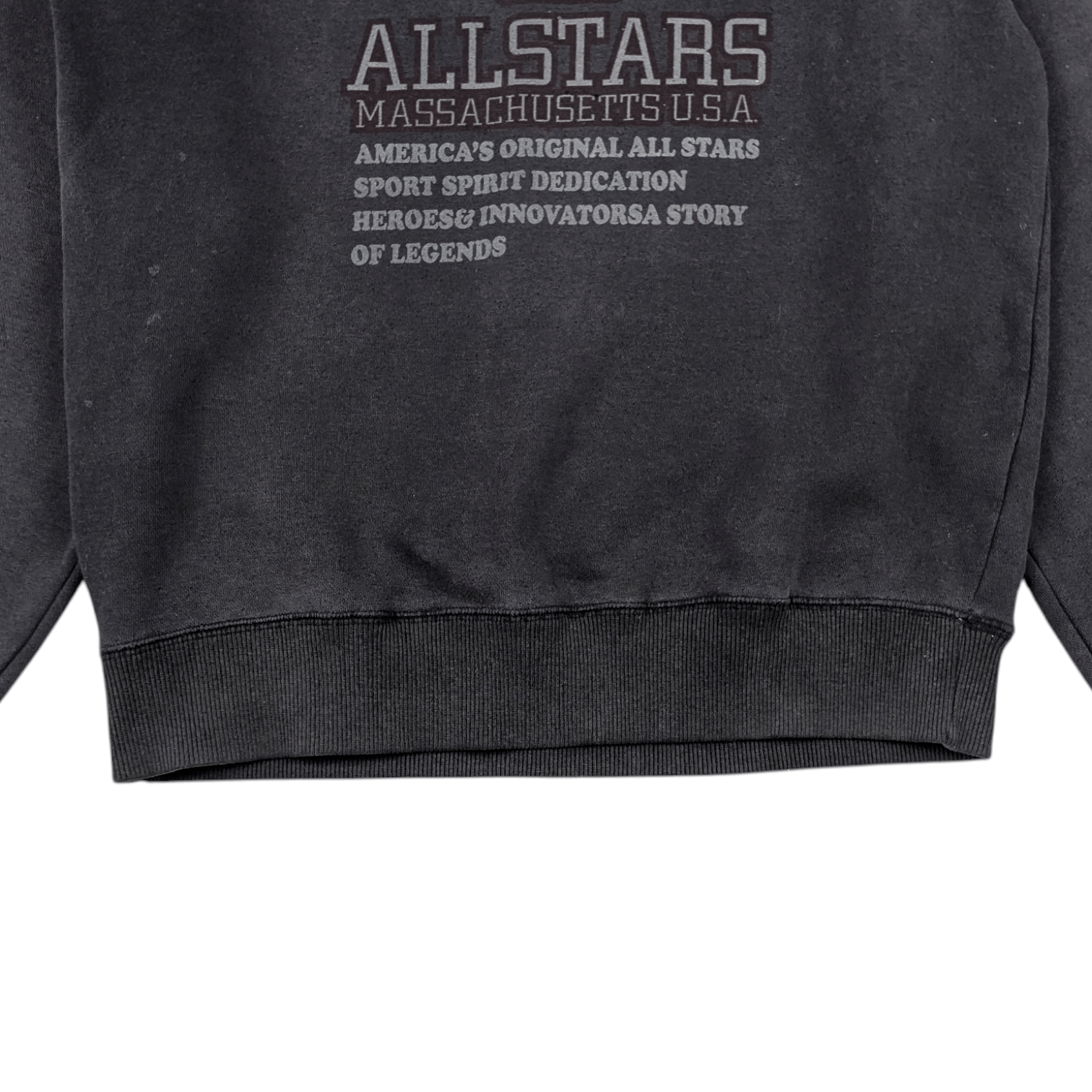 Converse Vintage 2000's CONVERSE All Star Big Image Sweatshirt Size US S / EU 44-46 / 1 - 8 Thumbnail