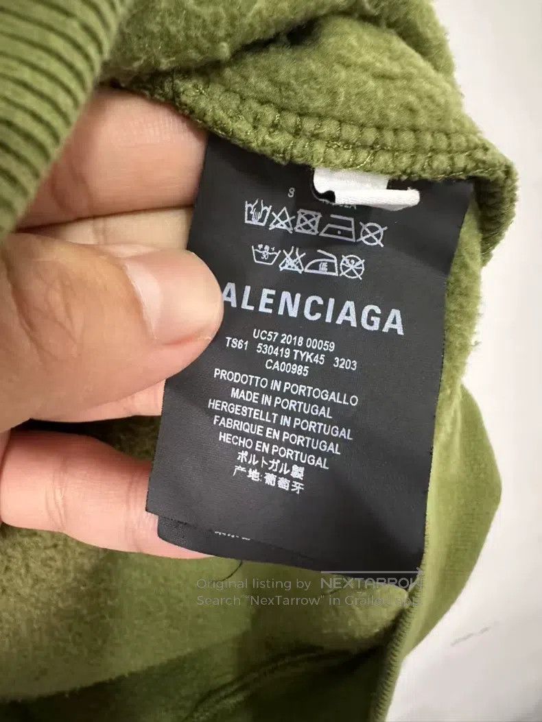 Balenciaga Balenciaga Back big logo hoodie Size US S / EU 44-46 / 1 - 4 Thumbnail