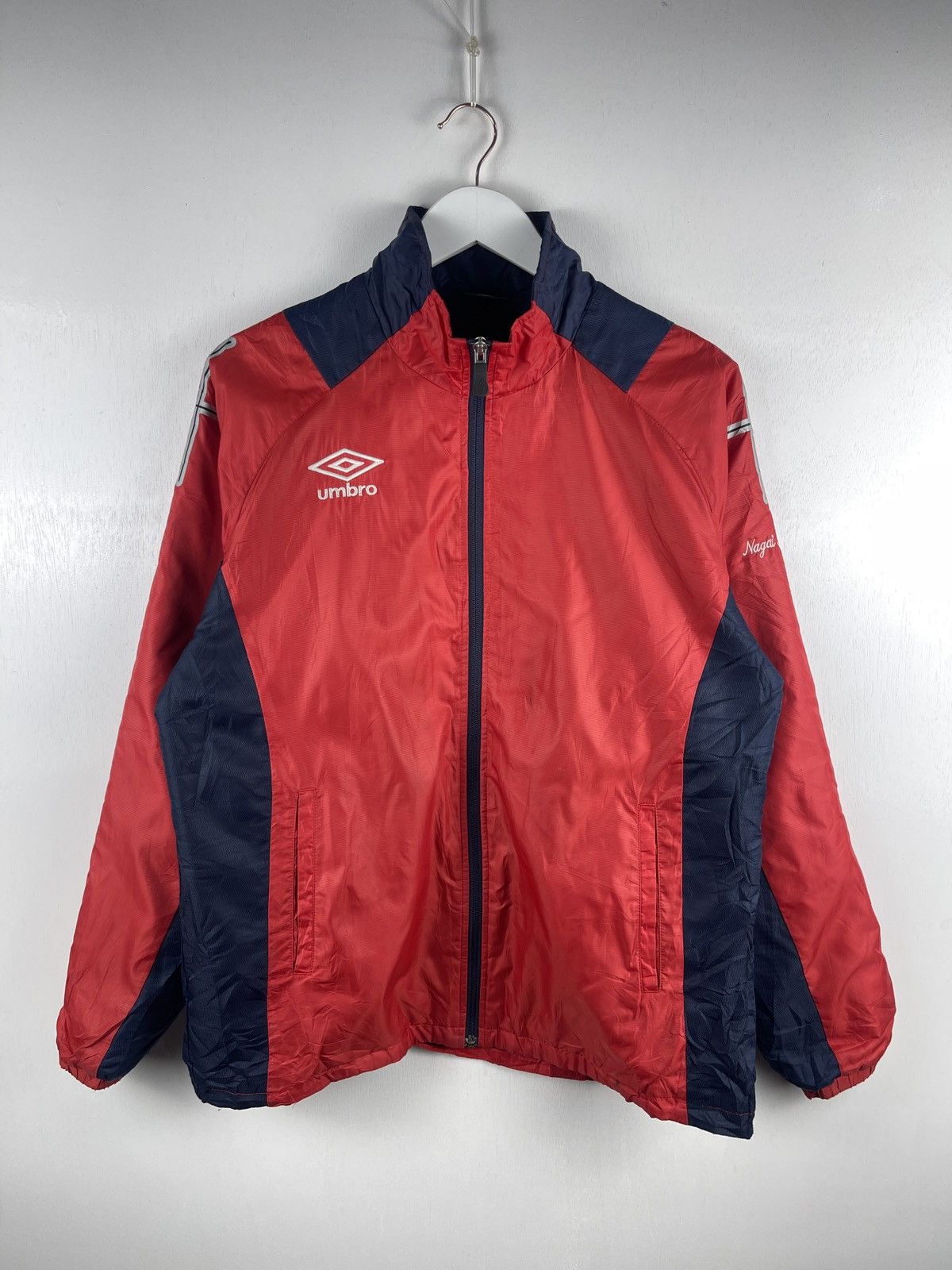 Umbro × Vintage Vintage🔥 Umbro Zip Track Light Jacket Casual Sportswear Size US L / EU 52-54 / 3 - 1 Thumbnail