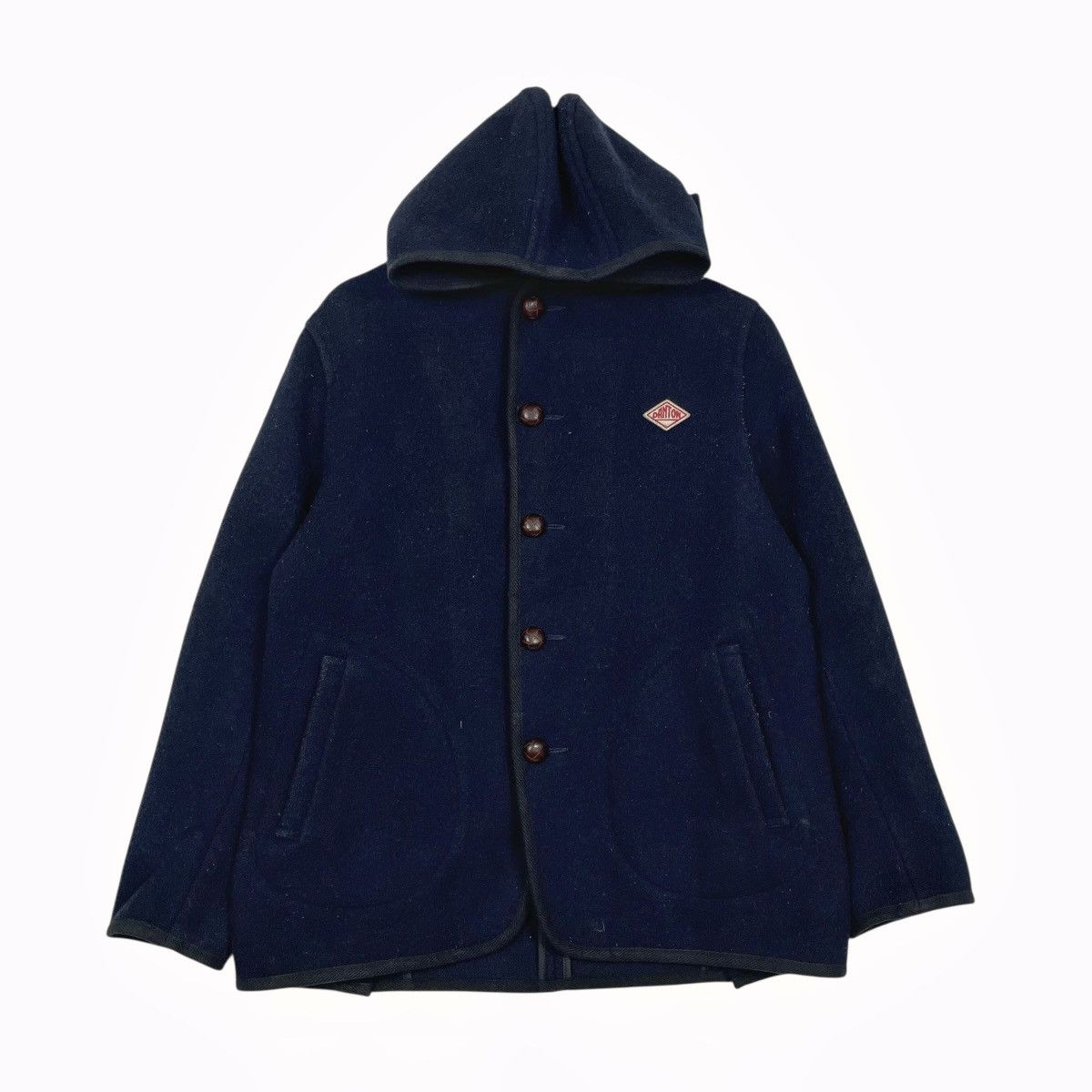 Danton Danton Hooded Wool Jacket Size US S / EU 44-46 / 1 - 1 Thumbnail