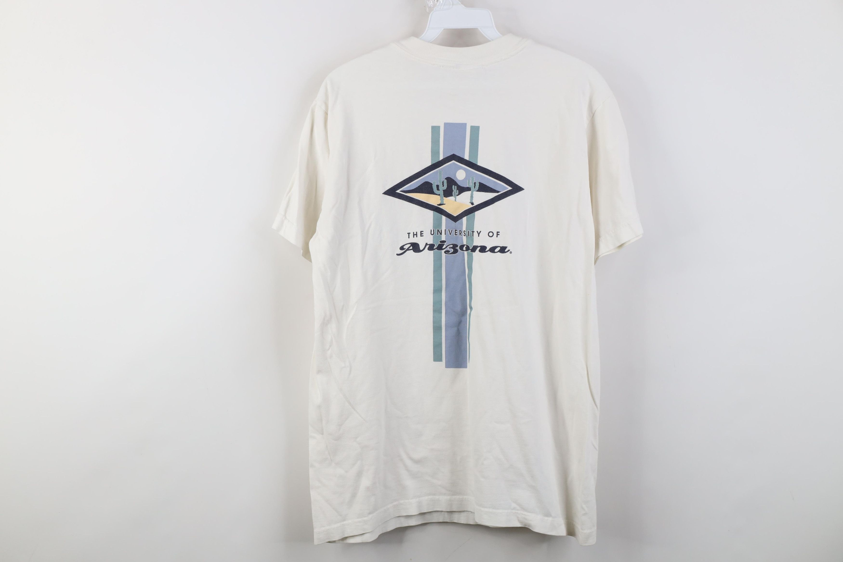 Vintage Vintage 90s Spell Out University of Arizona T-Shirt USA Size US M / EU 48-50 / 2 - 12 Thumbnail