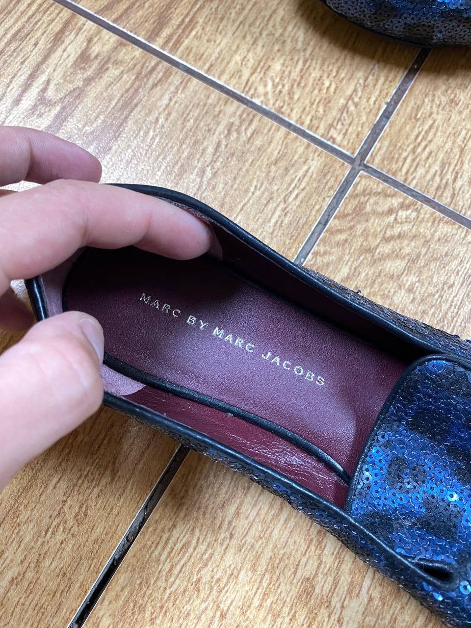 Marc Jacobs × Vintage Marc by Marc Jacobs Luxury patent Ballet Flats Shoes Size US 8.5 / IT 38.5 - 2 Thumbnail