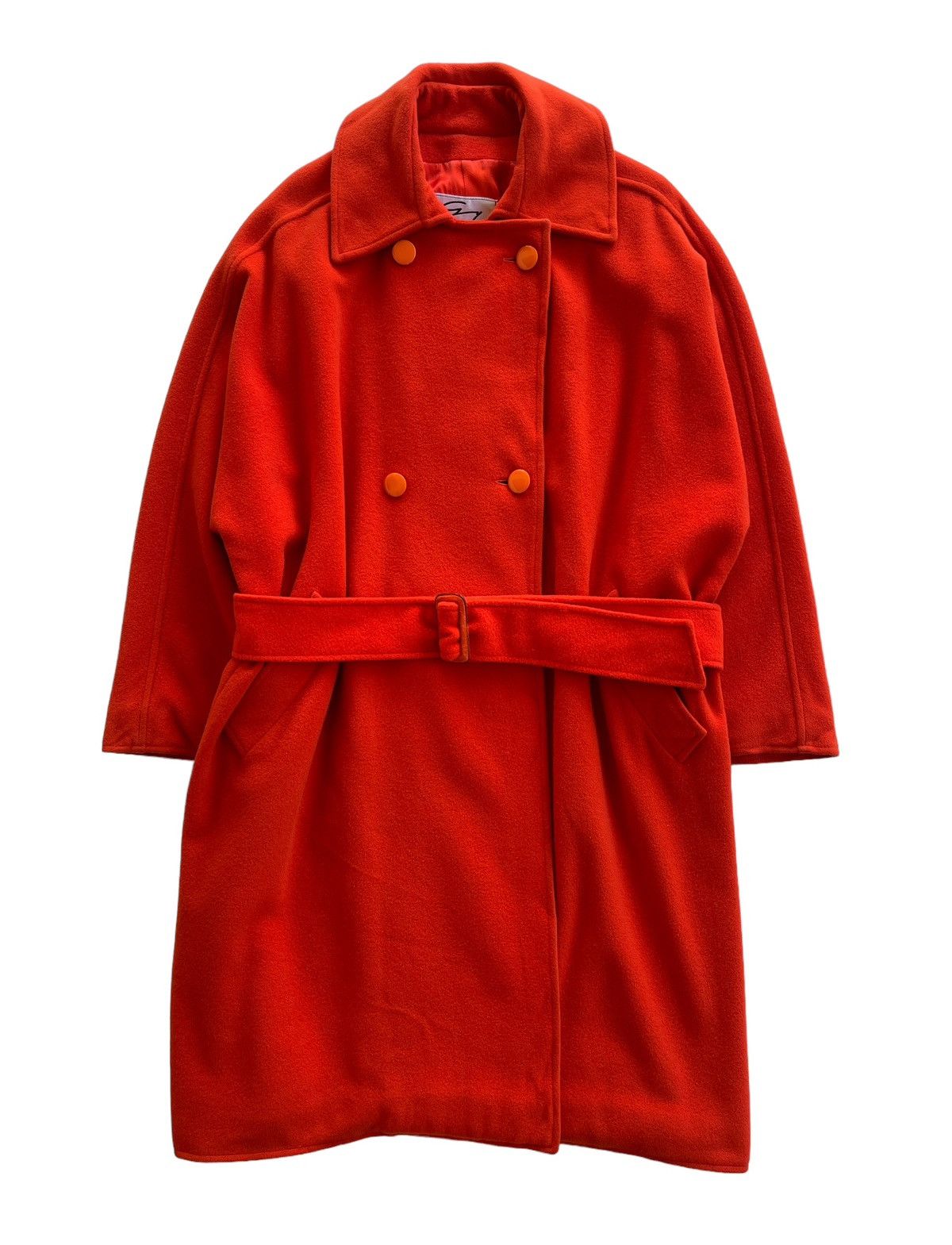 Luxury Genny Wool Cashmere Trench Coat by Versace