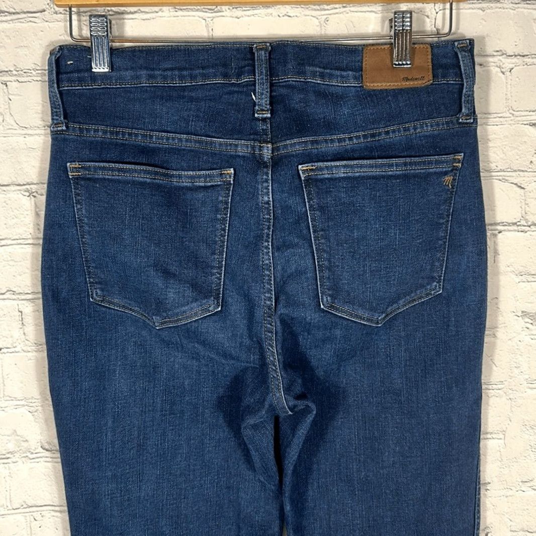 Madewell Madewell Jeans Women Skinny Dark Wash 10” High Rise 29T F6179 Tall 28 30” Inseam Blue Style Skinny Mens Womens Girls Size 28" / US 6 / IT 42 - 5 Thumbnail