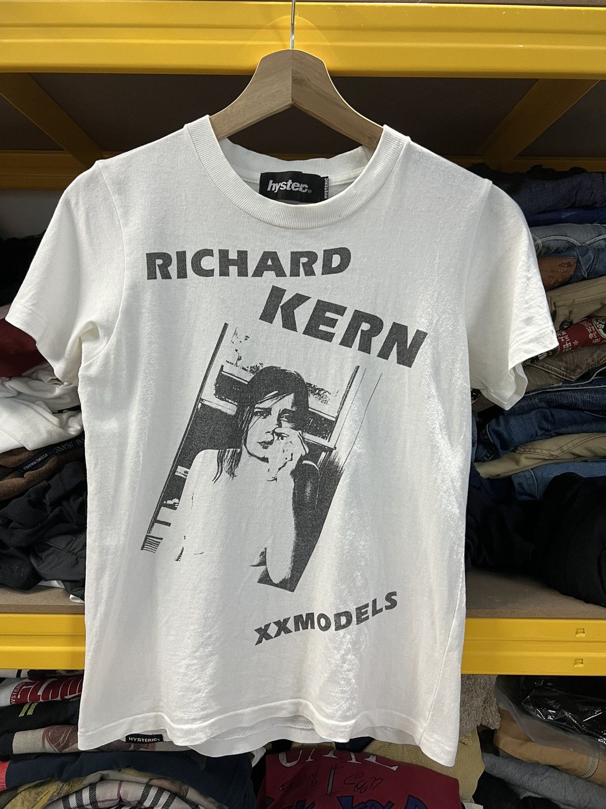 image of Hysteric Glamour Richard Kern Xxmodels in White, Men's (Size XS)