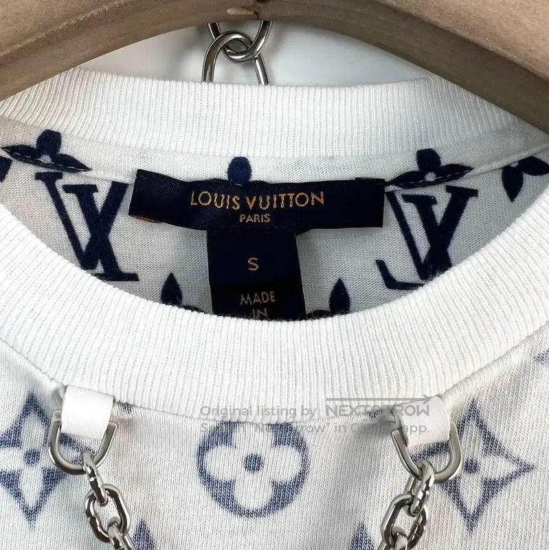 Louis Vuitton Louis Vuitton Summer White Graphic T. Size S / US 4 / IT 40 - 4 Thumbnail