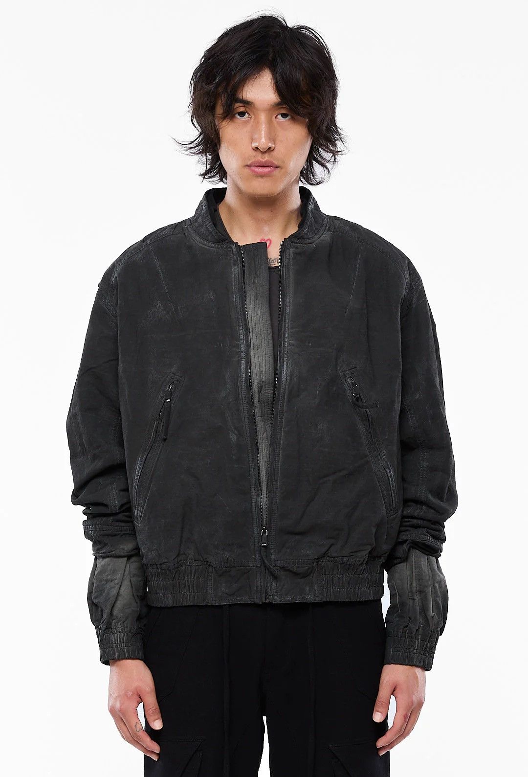 blackmerle Double Sleeve Bomber Size US S / EU 44-46 / 1 - 7 Thumbnail