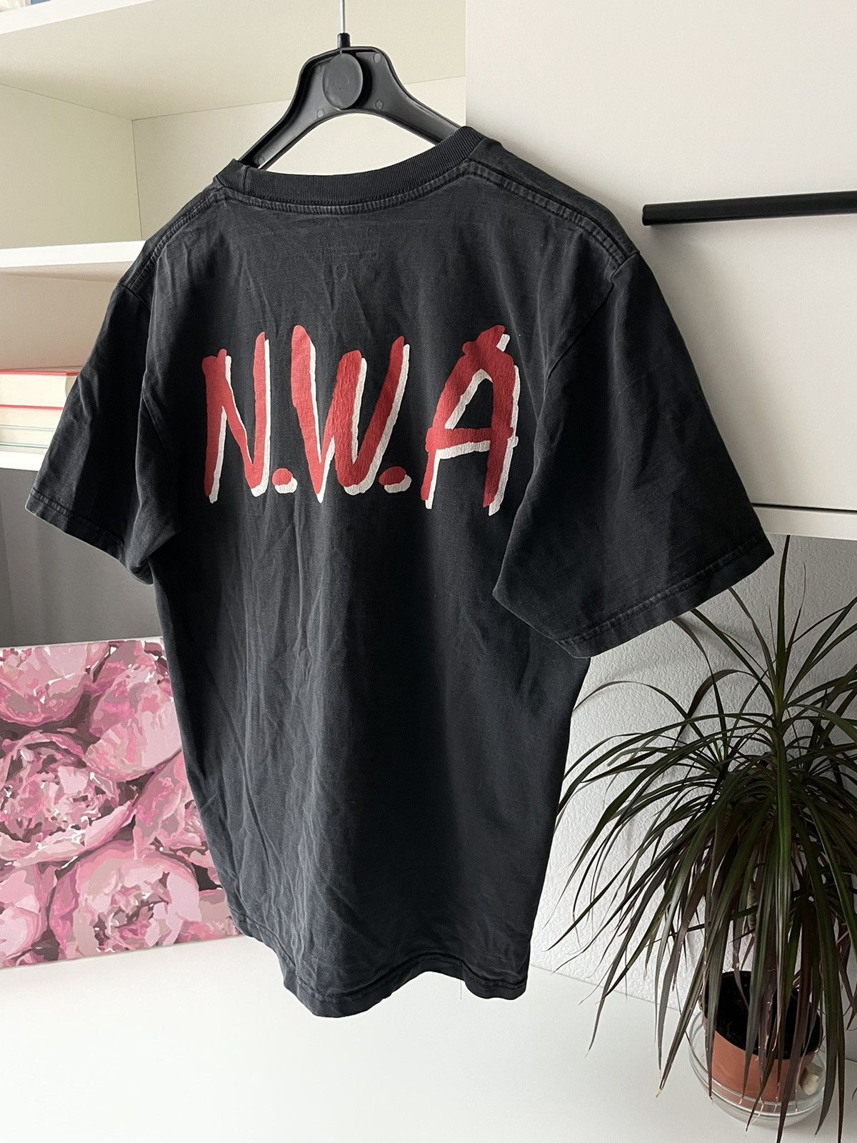 Rap Tees × Vintage N.W.A Straight Outta Compton 00’s Vintage T-Shirt Rap Black Size US M / EU 48-50 / 2 - 9 Thumbnail