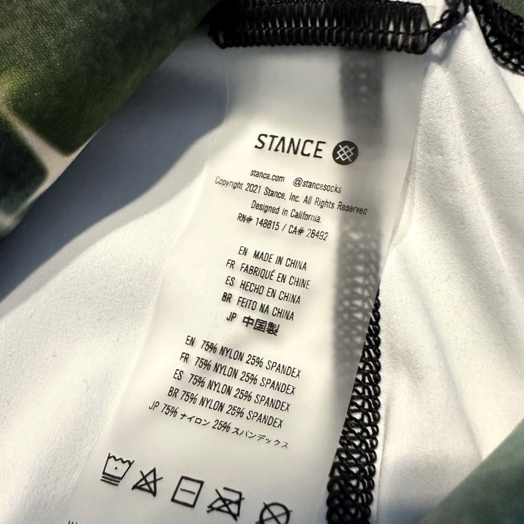 Vintage Stance Leggings Womens S Mid Rise 7/8 Happenings Ultra Soft 26” Galaxy Freshtek Size 28" / US 6 / IT 42 - 5 Thumbnail