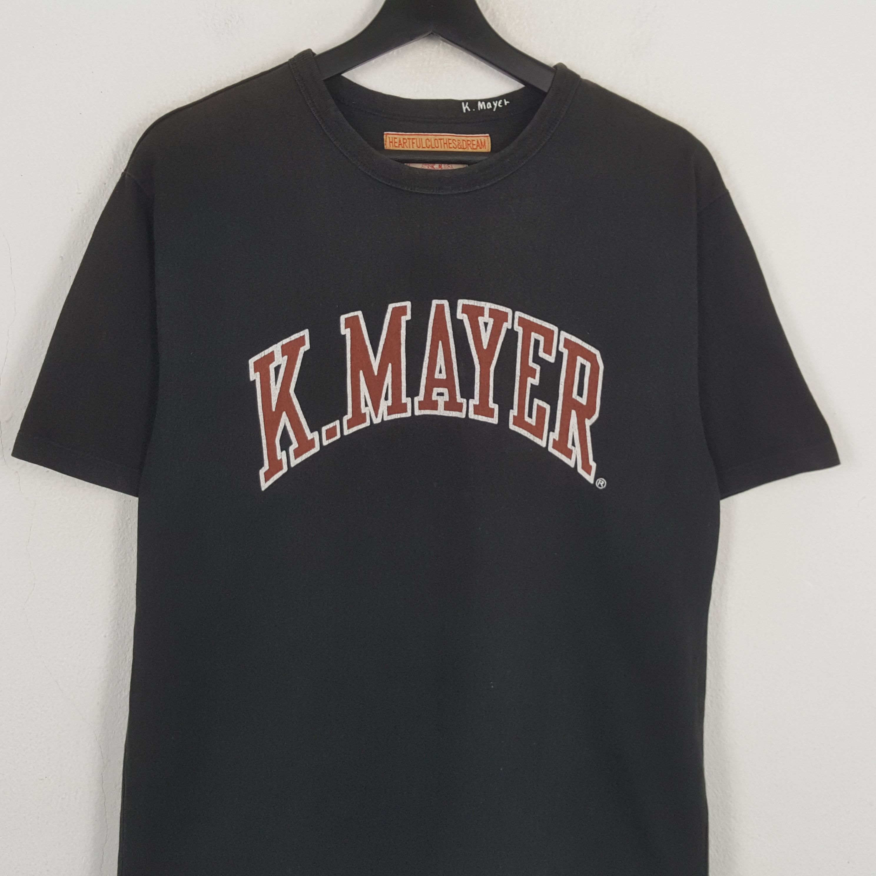 Vintage Kriff Mayer Spellout Design Tshirt RR18 Size US L / EU 52-54 / 3 - 2 Thumbnail