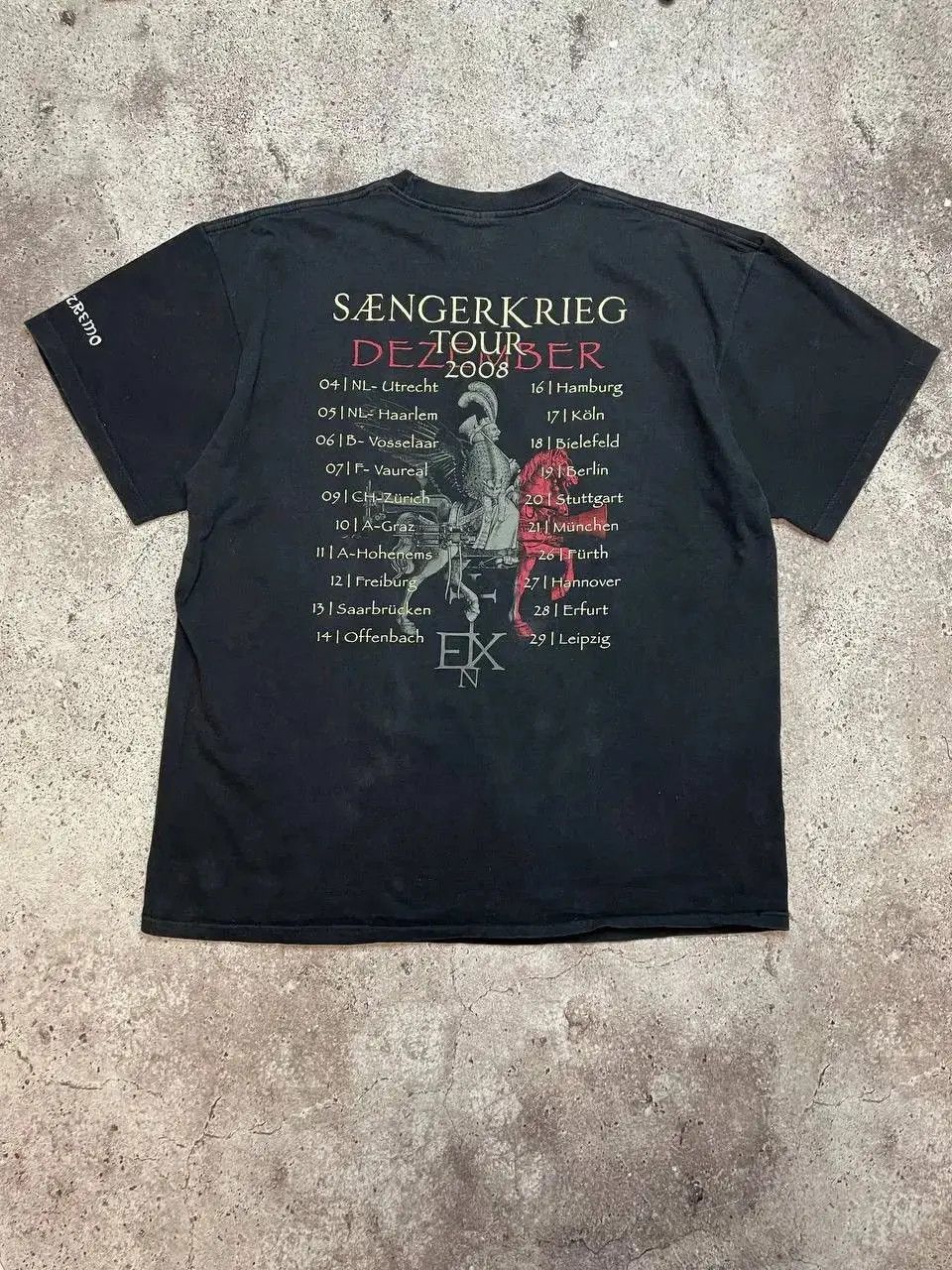 Other VINTAGE 2008 IN EXTREMO TOUR GRAPHIC TEE T-SHIRT BOXY Size US XL / EU 56 / 4 - 4 Thumbnail