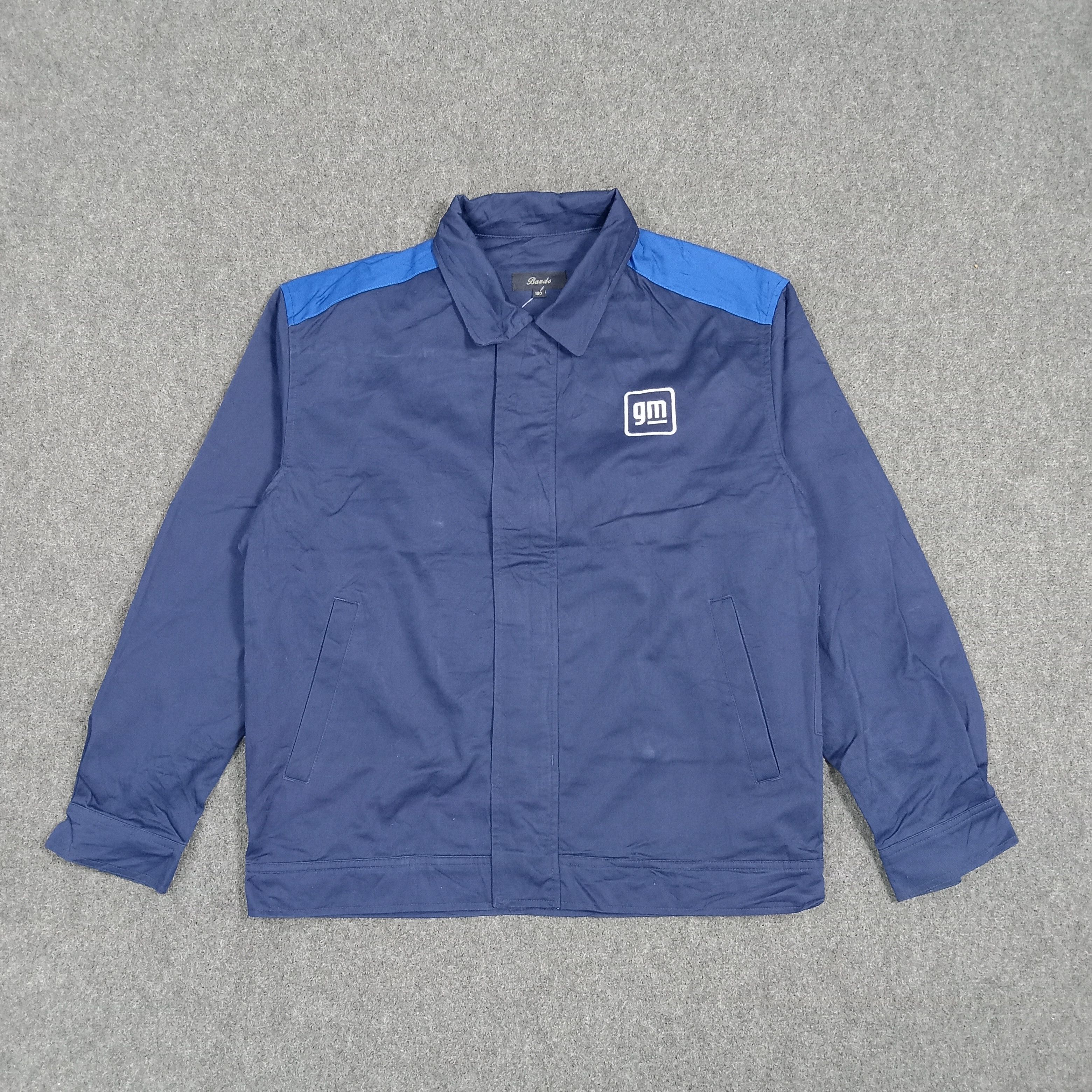 Japanese Brand Chevrolet Motorsport Workwear Jacket C274N1 Size US L / EU 52-54 / 3 - 1 Thumbnail