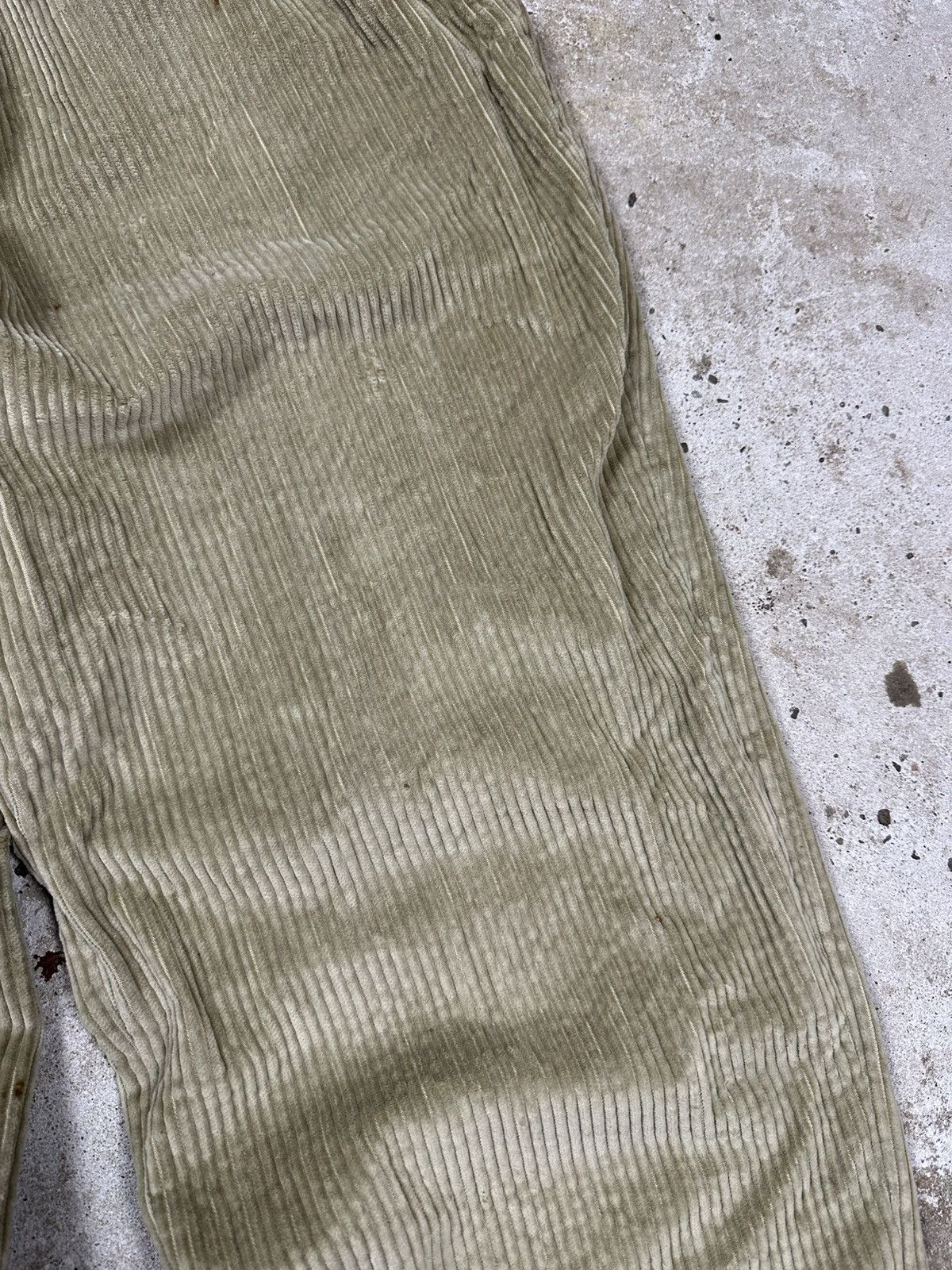 Yves Saint Laurent Vintage 90s Yves Saint Laurent Baggy Corduroy Beige Pants Size US 34 / EU 50 - 6 Thumbnail