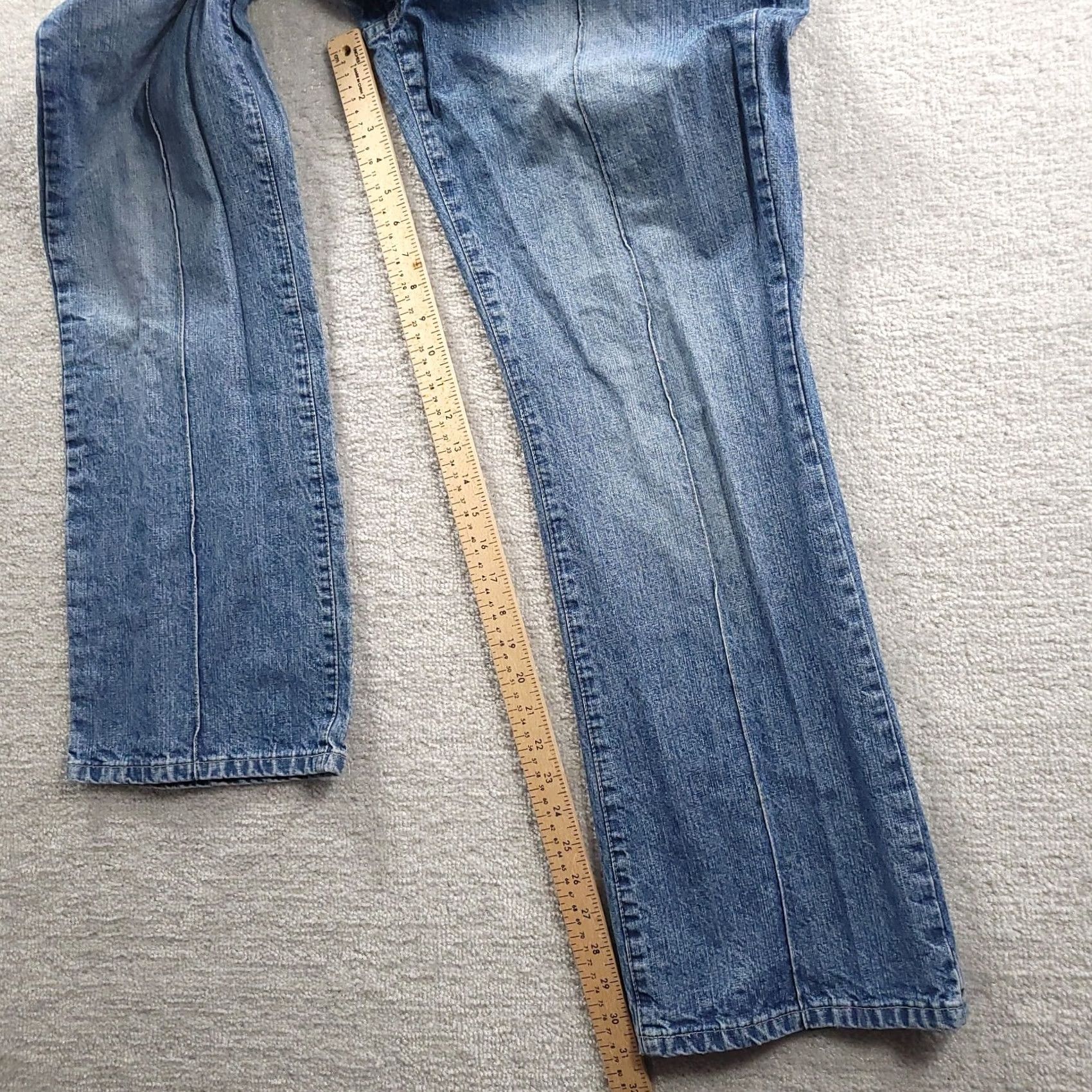 Vintage VINTAGE Sonoma Jeans Womens 14 Blue Denim Center Seam Bootcut High Rise Med Wash Mens? Size 36" / US 14 / IT 50 - 5 Thumbnail