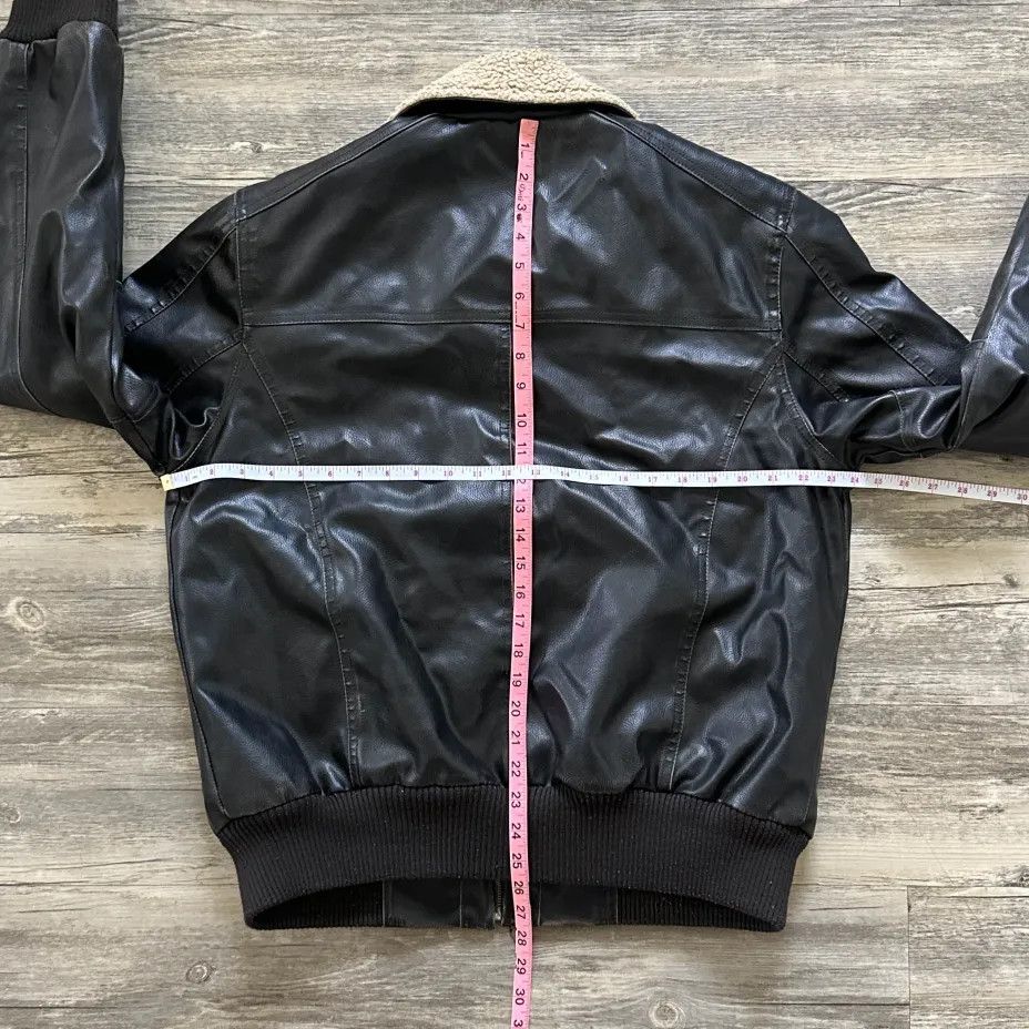 Levi's Vintage Levi's Flight Leather Bomber Sherpa Lined Size US L / EU 52-54 / 3 - 6 Thumbnail
