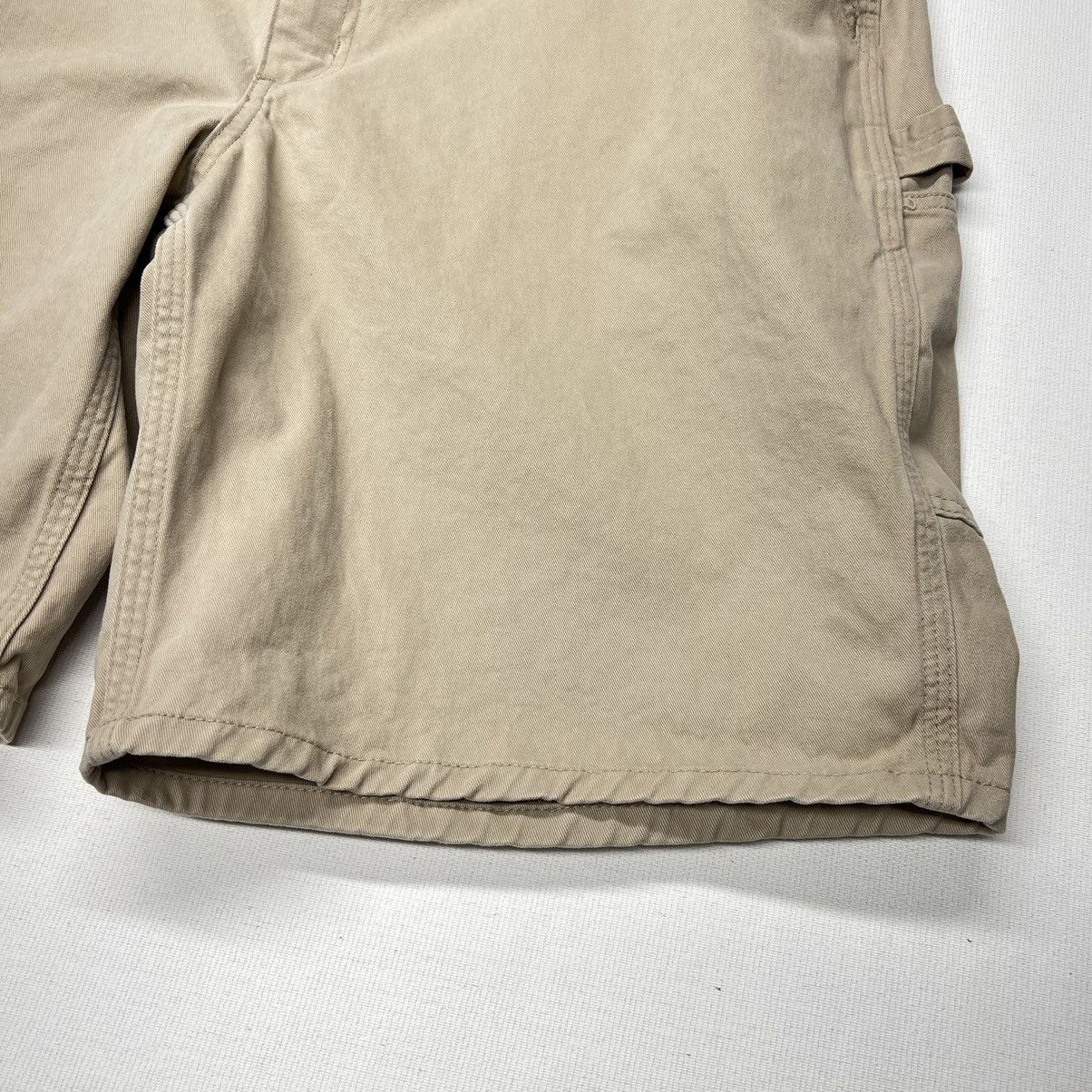 Carhartt × Vintage Carhartt Shorts Beige Relaxed Fit Carpenter Workwear Tan Y2K Size US 40 / EU 56 - 3 Thumbnail
