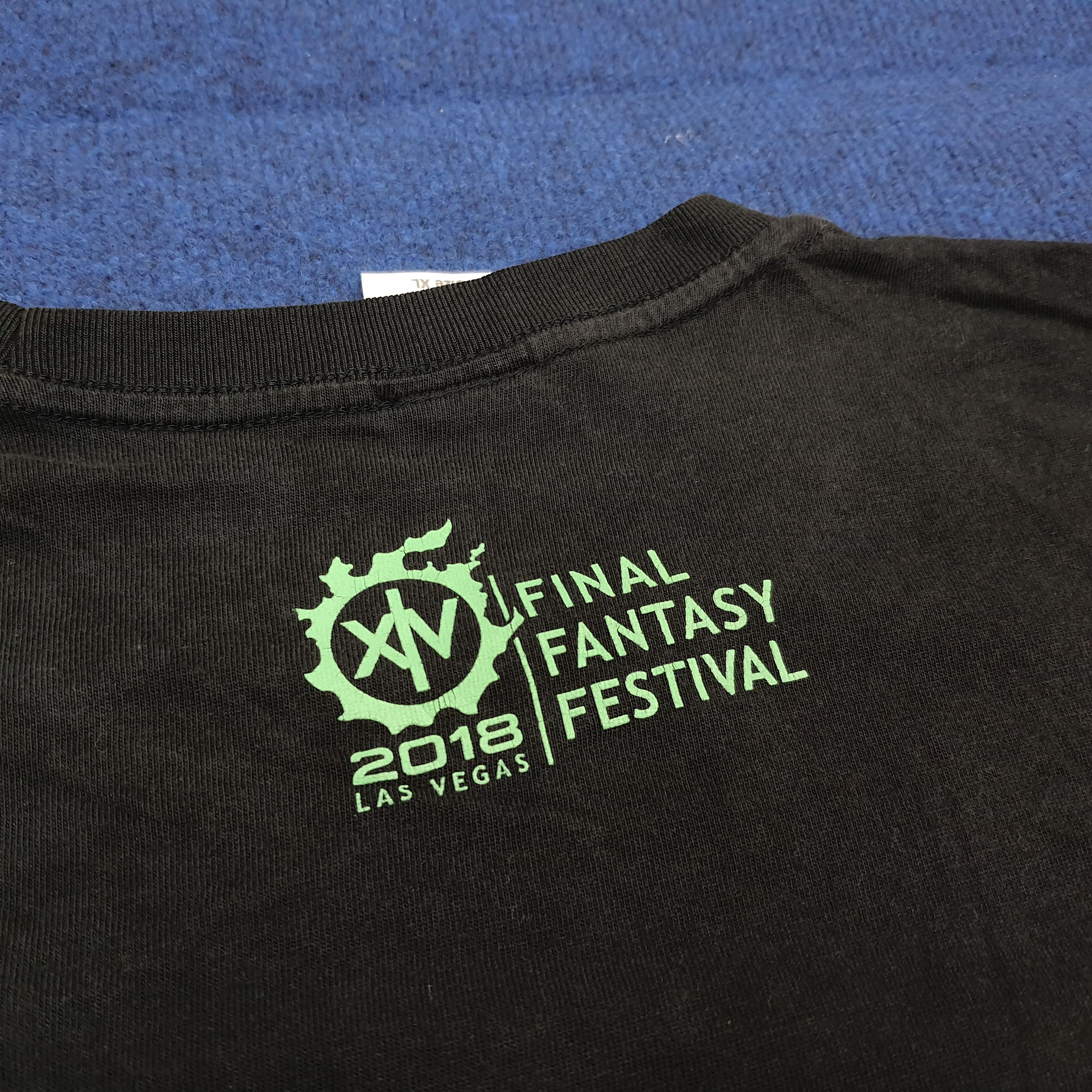 The Game Final Fantasy XIV Fan Fest Last Vegas T-Shirt C276N26 Size US L / EU 52-54 / 3 - 4 Thumbnail
