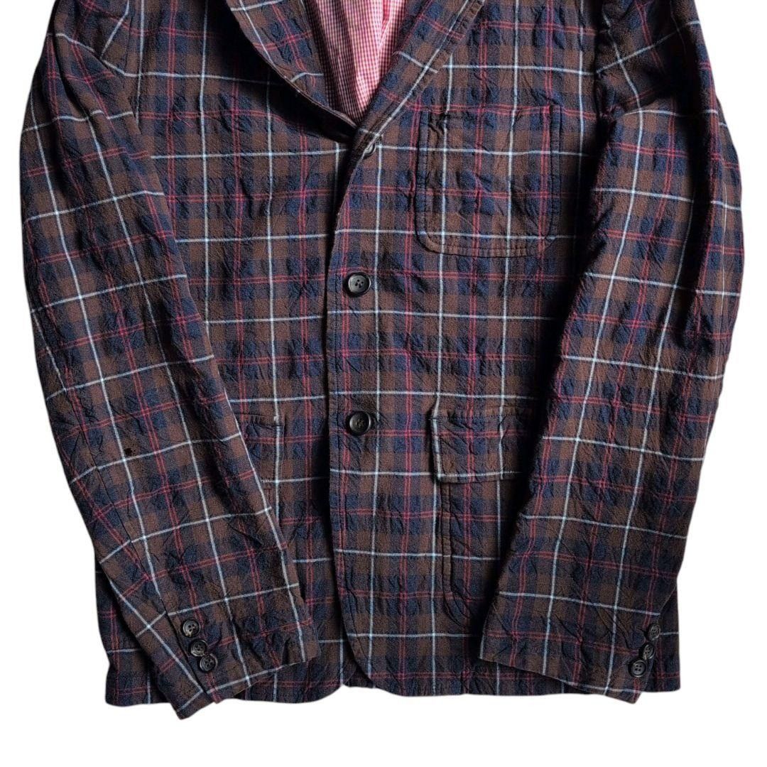 Comme des Garcons Homme COMME des GARÇONS HOMME 2010AW 3B Tailored Jacket Plaid S Size US S / EU 44-46 / 1 - 5 Thumbnail