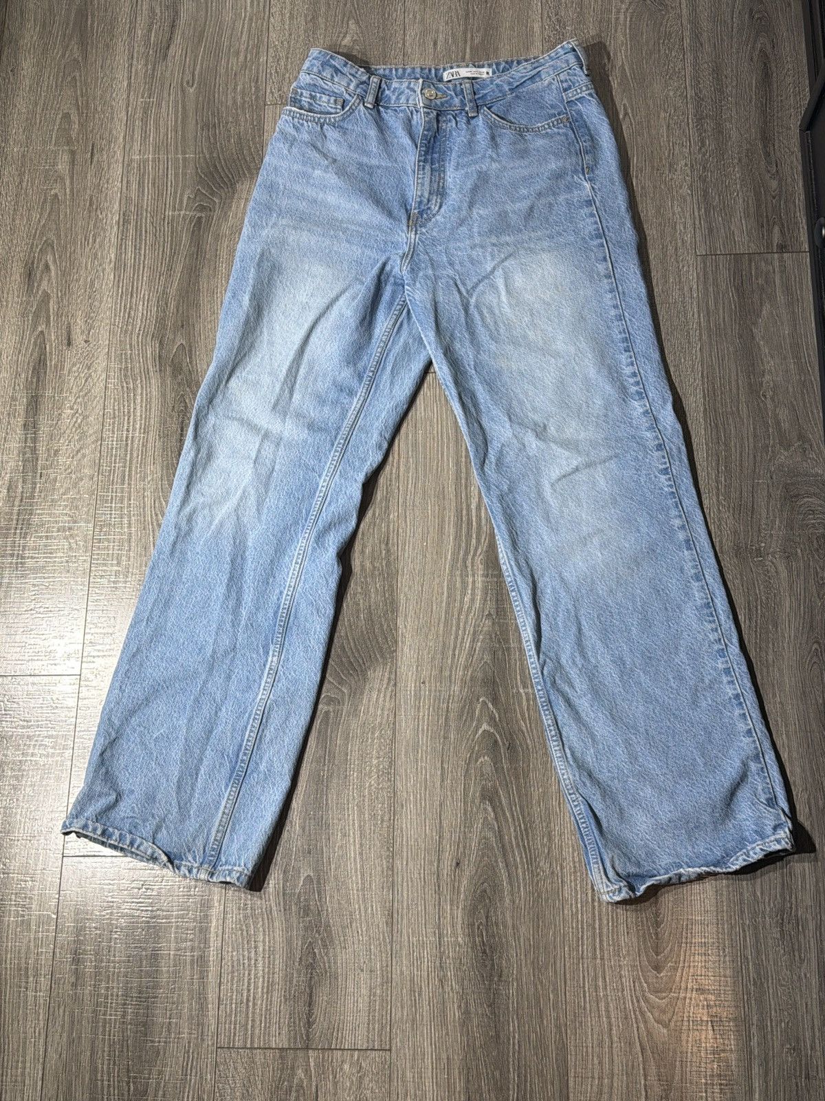 Zara Zara Blue Jeans Size 30" / US 8 / IT 44 - 1 Thumbnail