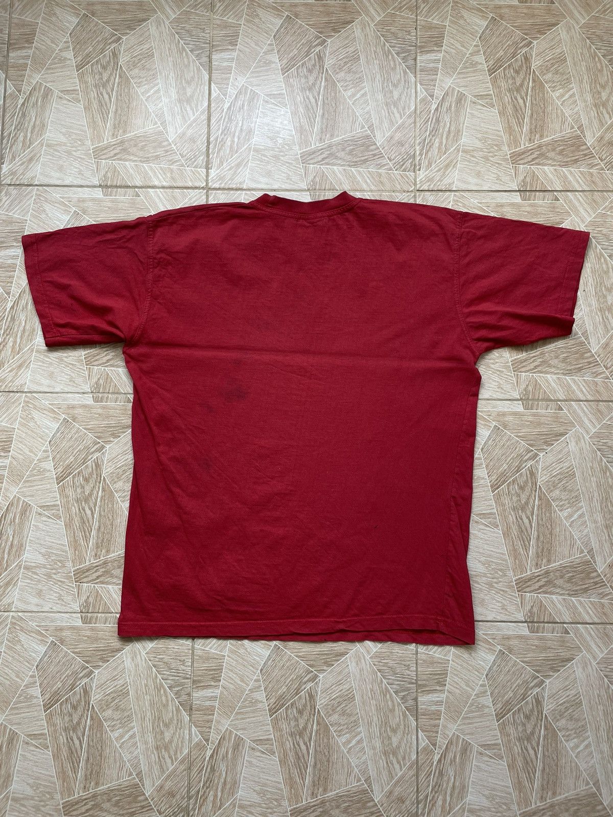 Diesel × Vintage Vintage Diesel Avantgarde Y2K Overprint Middle Logo Tee XL Size US XL / EU 56 / 4 - 7 Thumbnail