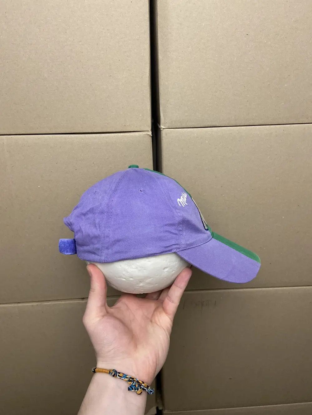 Vintage VINTAGE MILKA M-JOY PROMO CAP HAT Y2K SKATE STREETWEAR USA Size ONE SIZE - 4 Thumbnail
