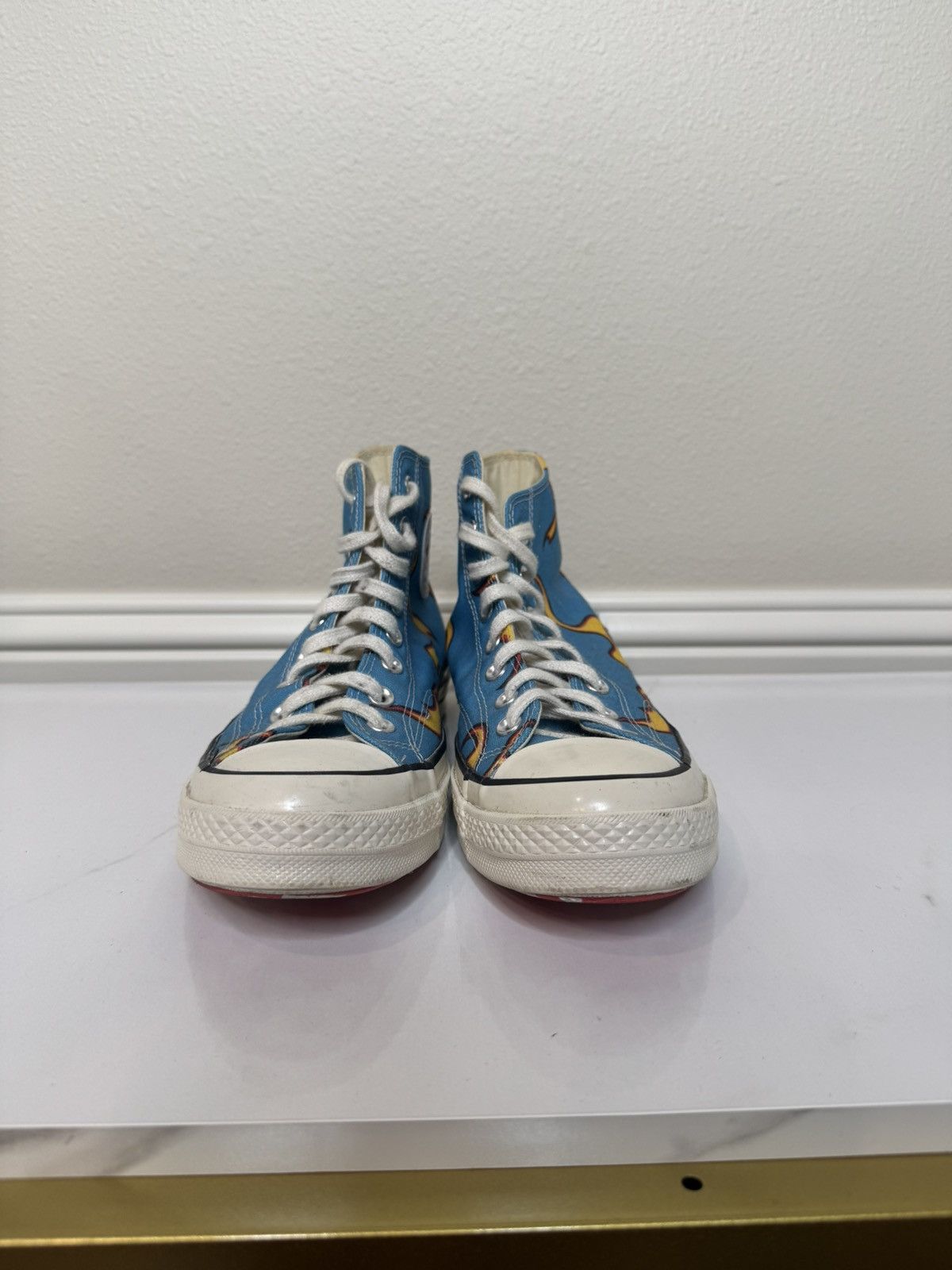 Converse × Golf le Fleur *Rare* Golf Wang Flame Chucks Size US 8.5 / EU 41-42 - 4 Thumbnail