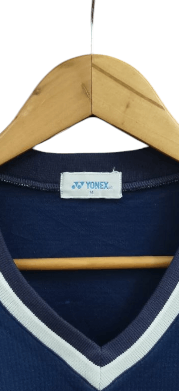 Japanese Brand × Vintage Yonex Men's V-Neck Sweatshirt Size US M / EU 48-50 / 2 - 6 Thumbnail