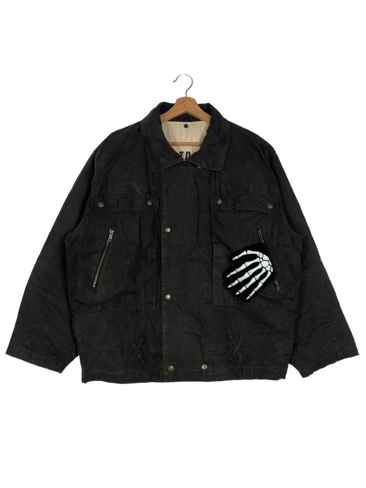 Japanese Brand 🔥RIOT RIOT BOMBER JACKET PILOT TO ACTION BONDAGE DESIGN ...