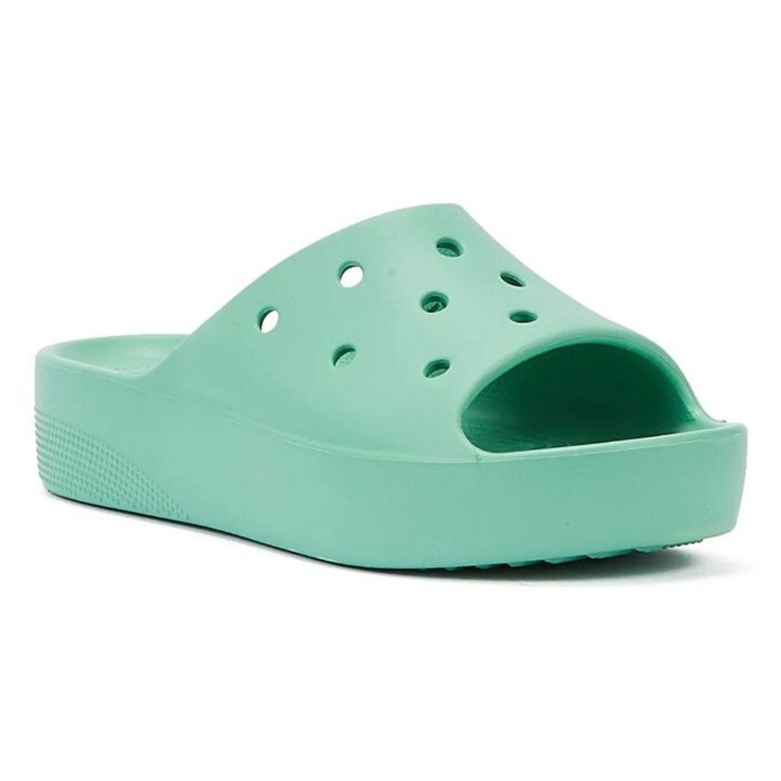 Crocs Crocs Sandals Women's Size 6 Platform Slides Jade Stone Size US 6 / IT 36 - 2 Thumbnail