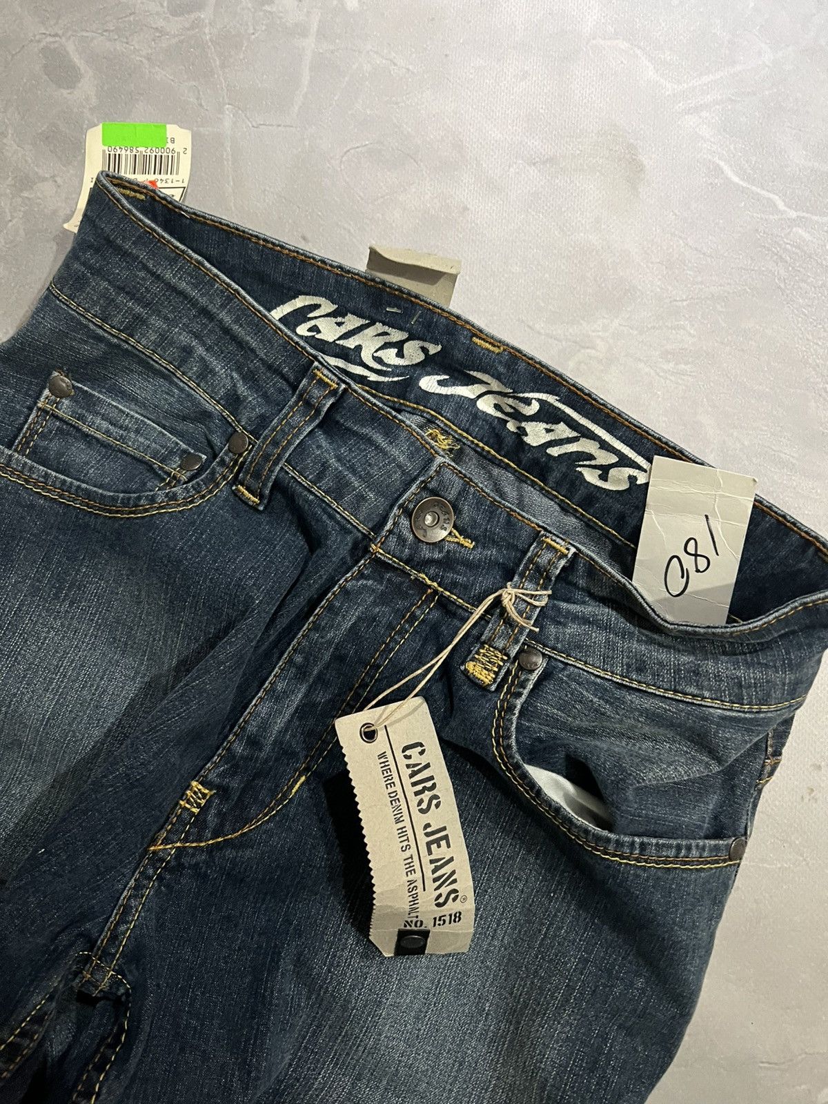 Vintage Vintage Flared Retro Swag / Balenciaga Style Jeans/ Y2K 90 Size US 28 / EU 44 - 7 Thumbnail
