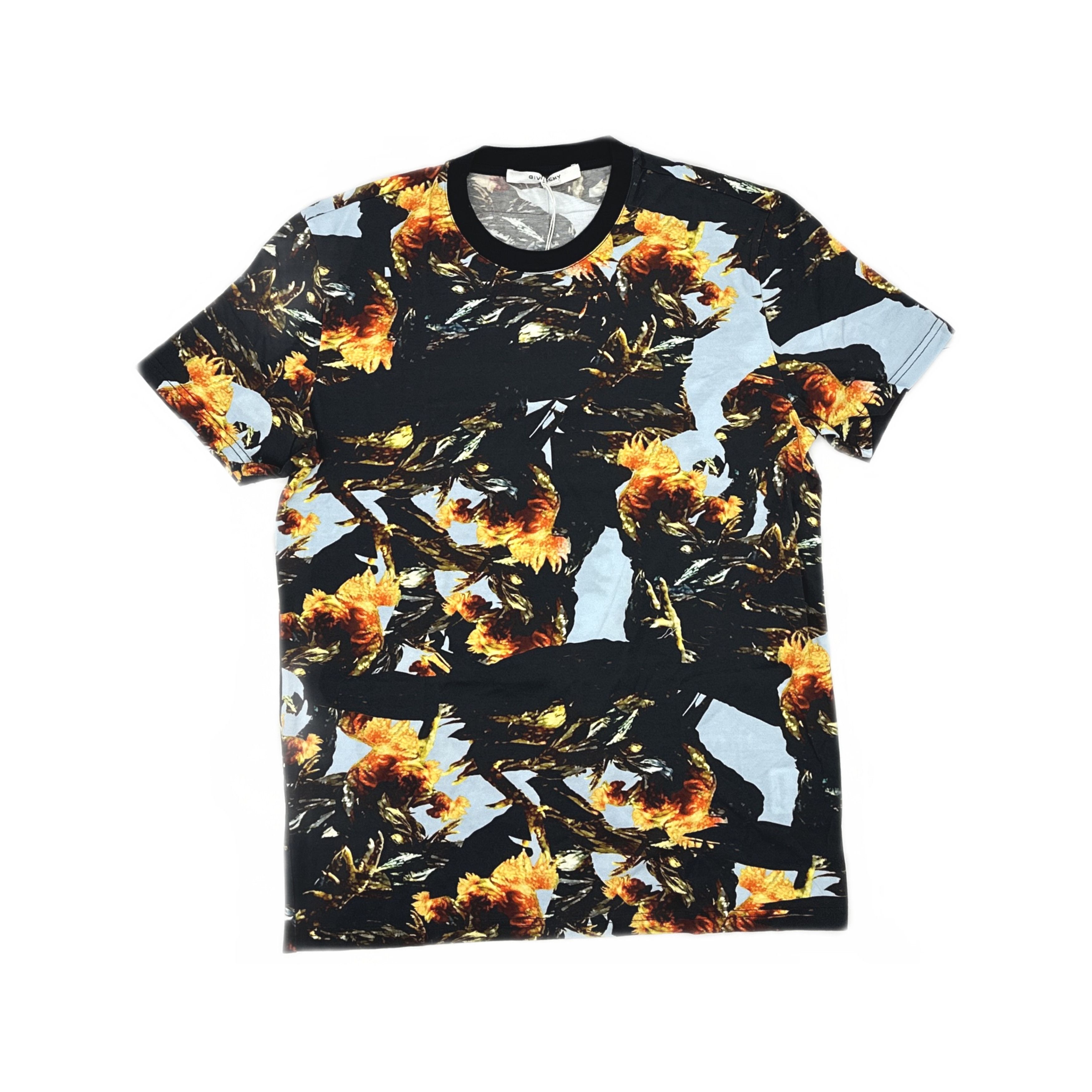 Givenchy Givenchy Floral Print T-Shirt Size M Size US M / EU 48-50 / 2 - 1 Thumbnail