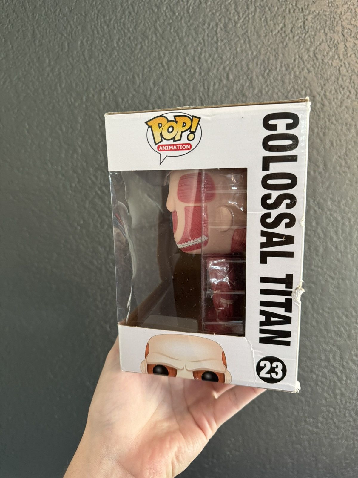 Vintage *SEALED* Authentic Attack on Titan Colossal Titan Funko Pop Size ONE SIZE - 7 Thumbnail