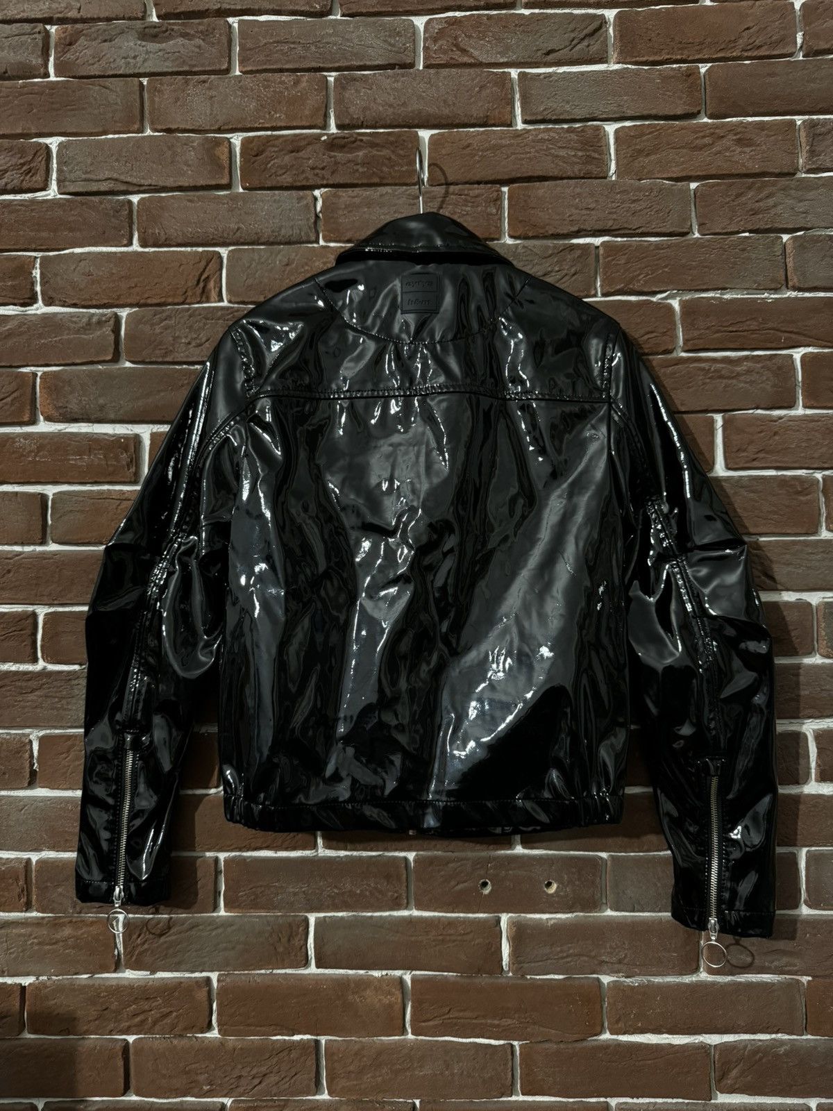 Eytys Ultra Rare Eytys Patent Vinyl Avant Garde Designer Jacket Size US XS / EU 42 / 0 - 2 Thumbnail