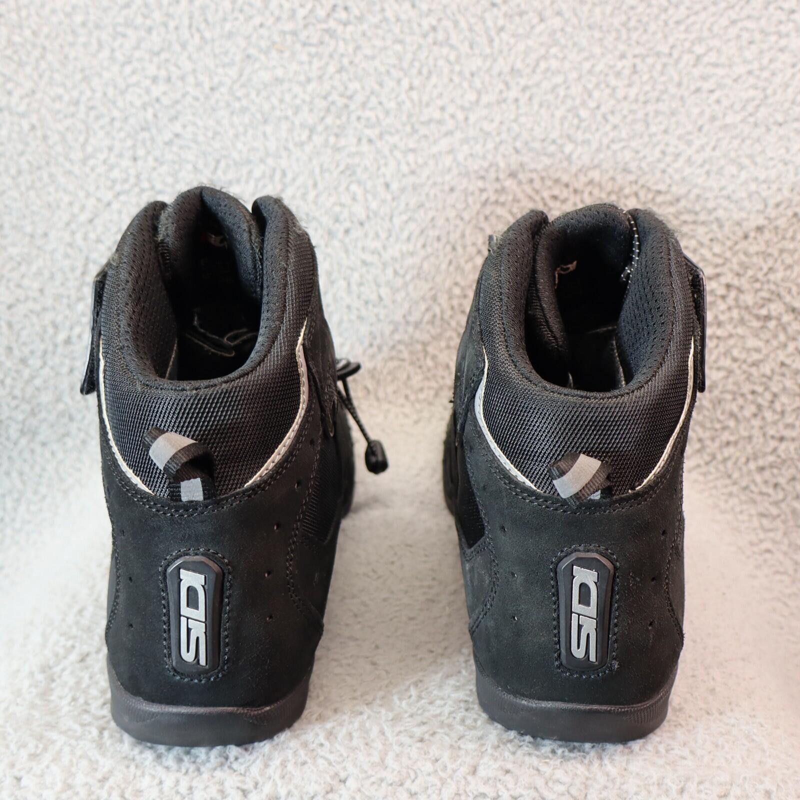 Sidi Sidi Doha Motorcycle Riding Black Suede Ankle Boots Men 12.5 Size ONE SIZE - 5 Thumbnail